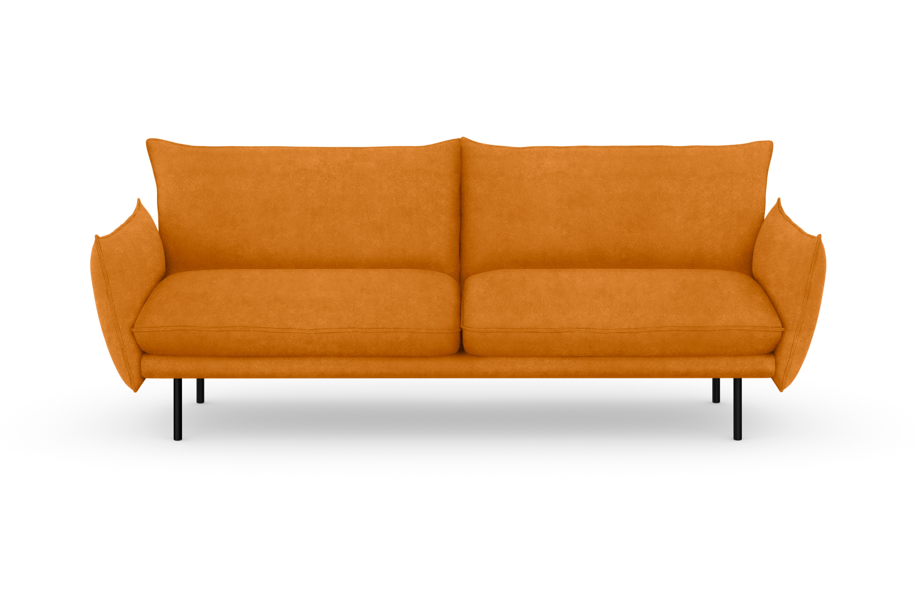 OTTO home 3-Sitzer "Stine" Besonderes Design durch Kissenoptik und Keder