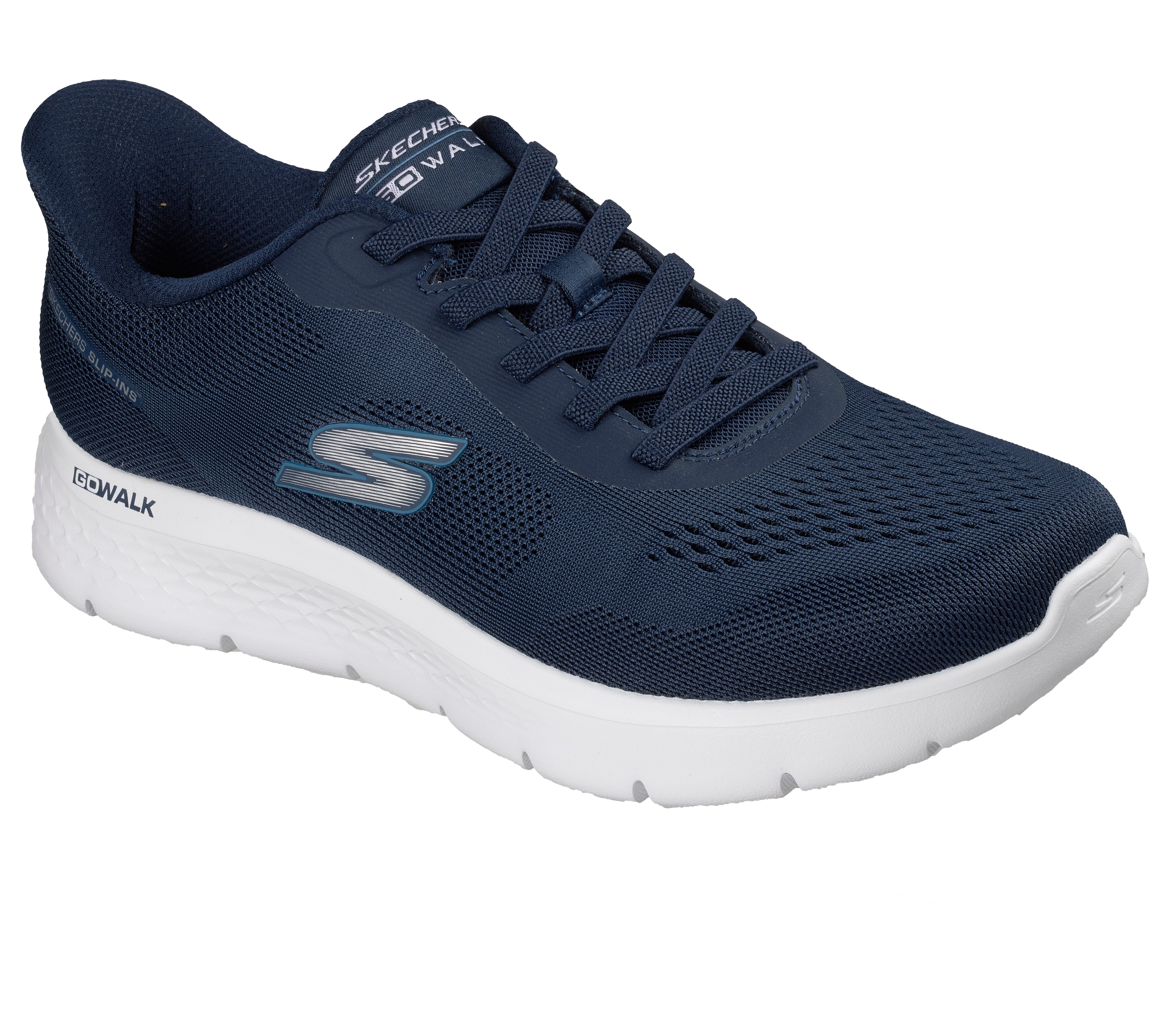 Skechers Slip-On Sneaker "Go Walk Flex-Master" Schlupfschuh, Halbschuh, Freizeitschuh Mit Elastischen Schnürsenkeln