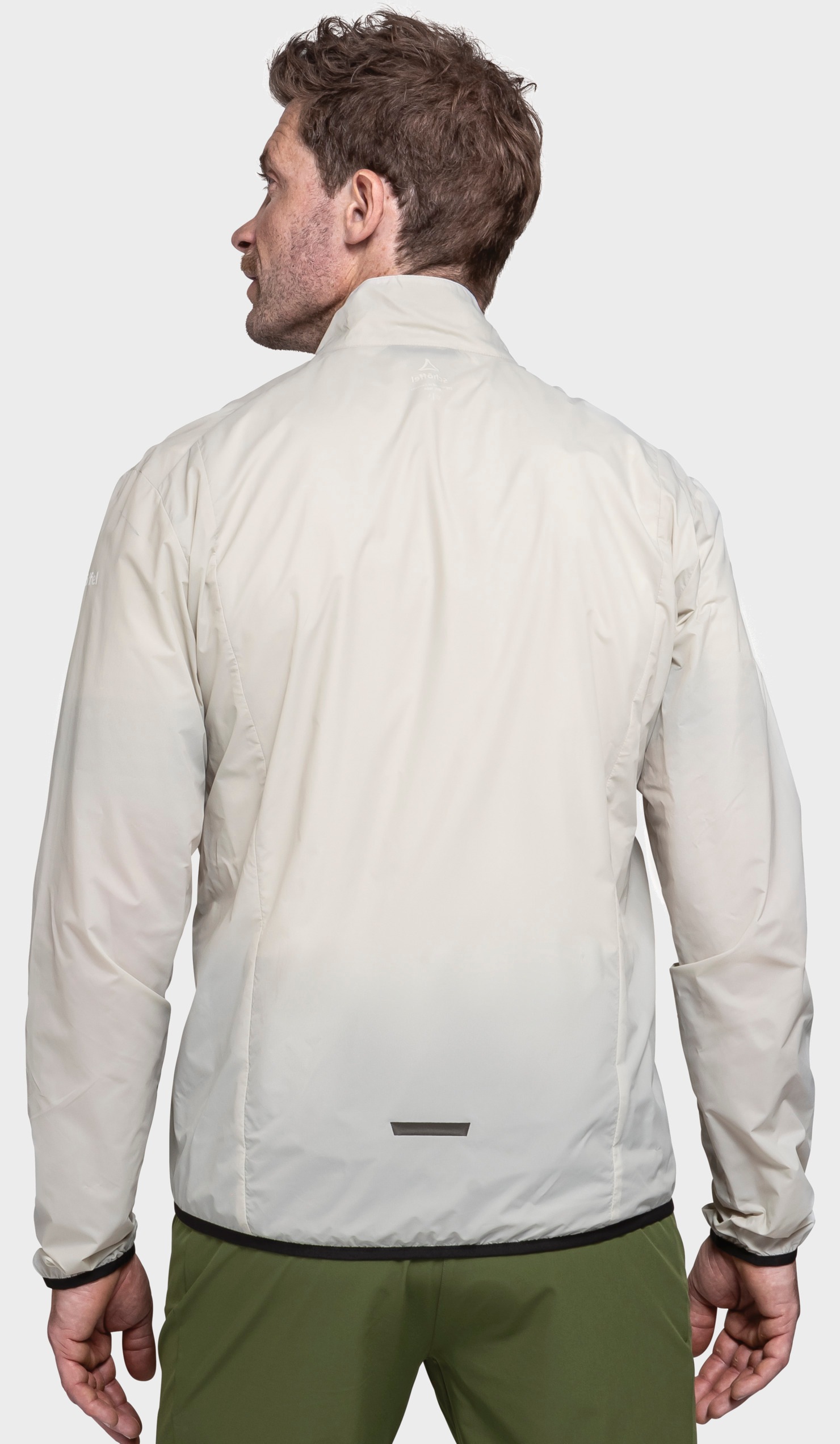 Outdoorjacke SCHÖFFEL "Jacket Style Cannobio MNS", Herren, Gr. 54, beige (9040, natur), Oberstoff: 100% Nylon; (Coating: Polyurethan), regular fit, hoch geschlossener Ausschnitt, Jacken Outdoorjacke 3
