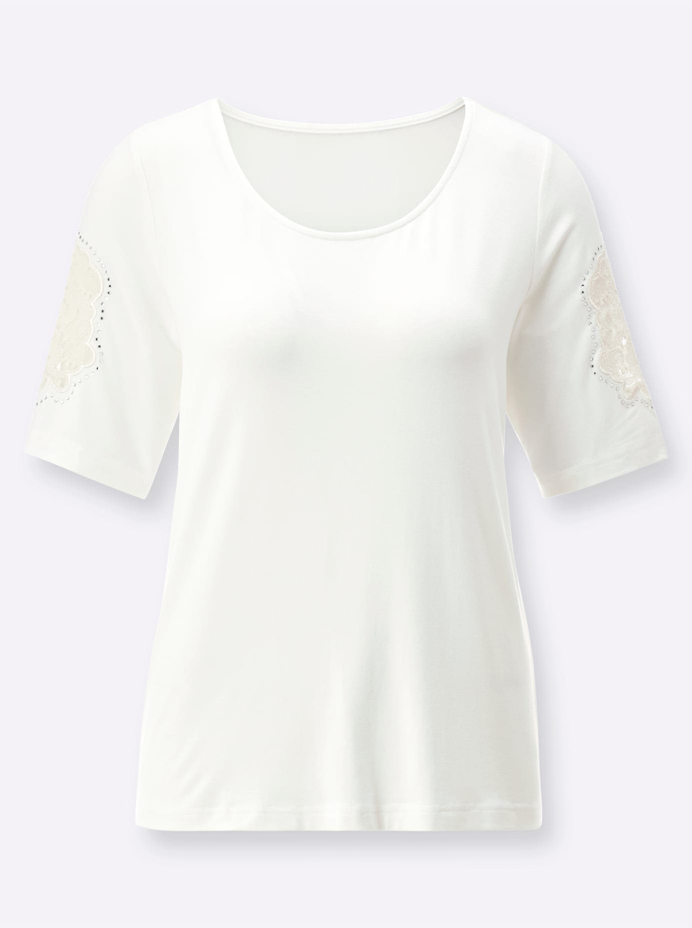 creation L Rundhalsshirt »Shirt«, (1 tlg.)