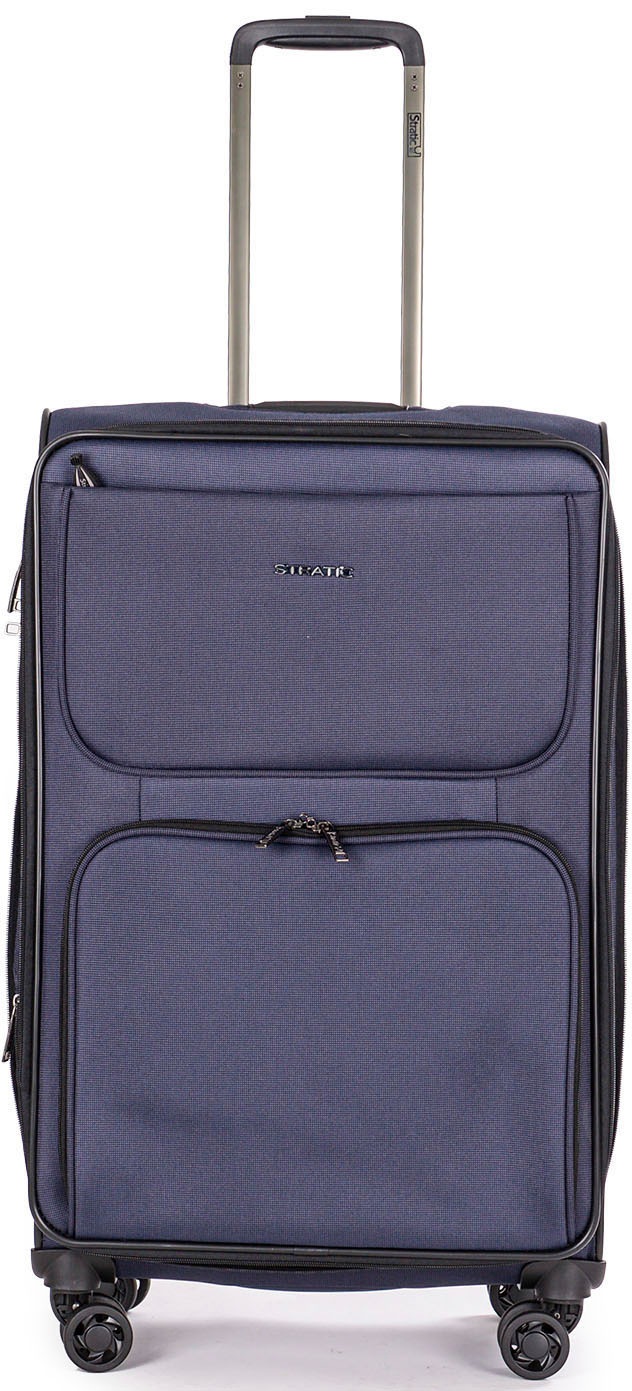 Weichgepäck-Trolley »Bendigo Light + M, navy«, 4 Rollen, Reisekoffer großer Koffer...