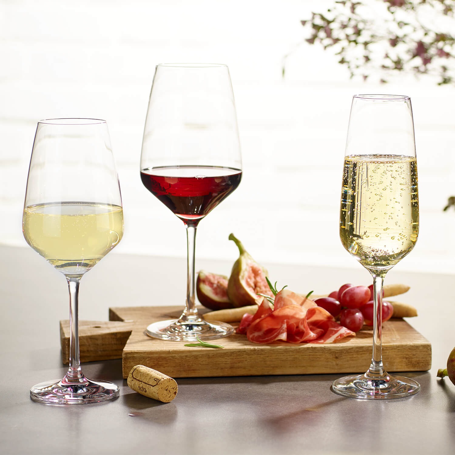 like. by Villeroy & Boch Gläser-Set "Essential Rotweinglas"