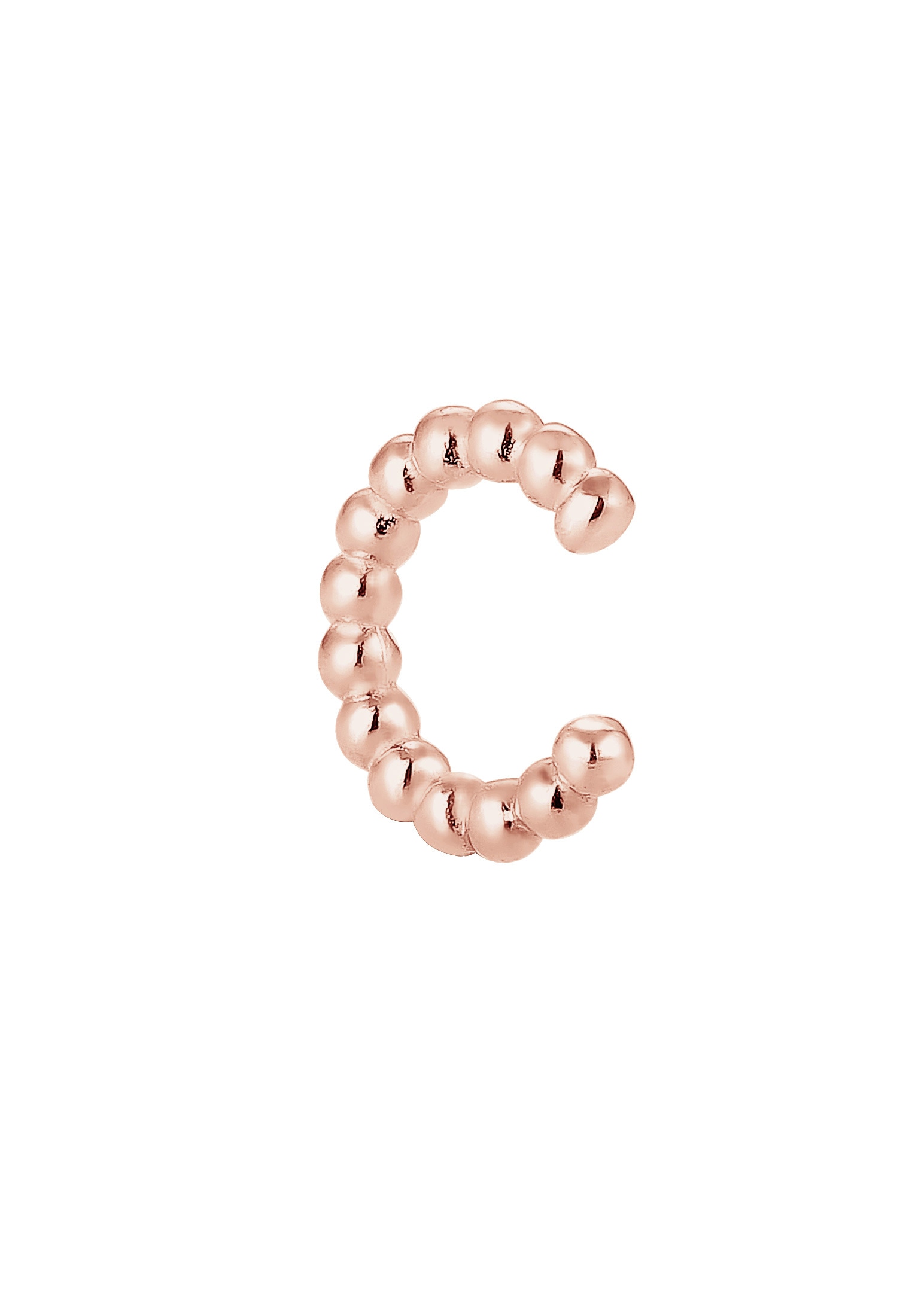 Elli Single-Ohrhaken »Earcuff Single Dots Design 925 Sterling Silber«