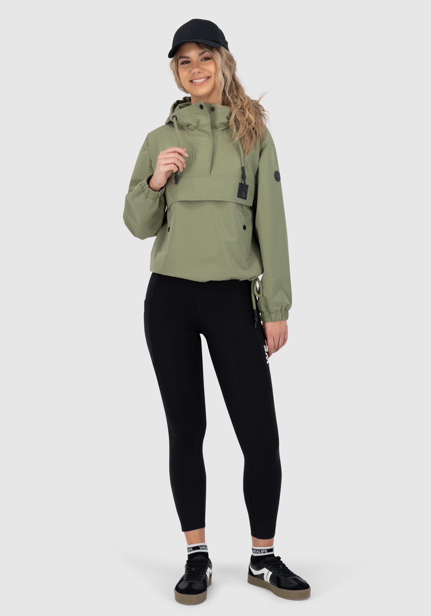 Alife & Kickin Anorak »NIVIAAKA« mit Kapuze leichter, lässiger Schlupf-Anorak mit vielen praktischen Details