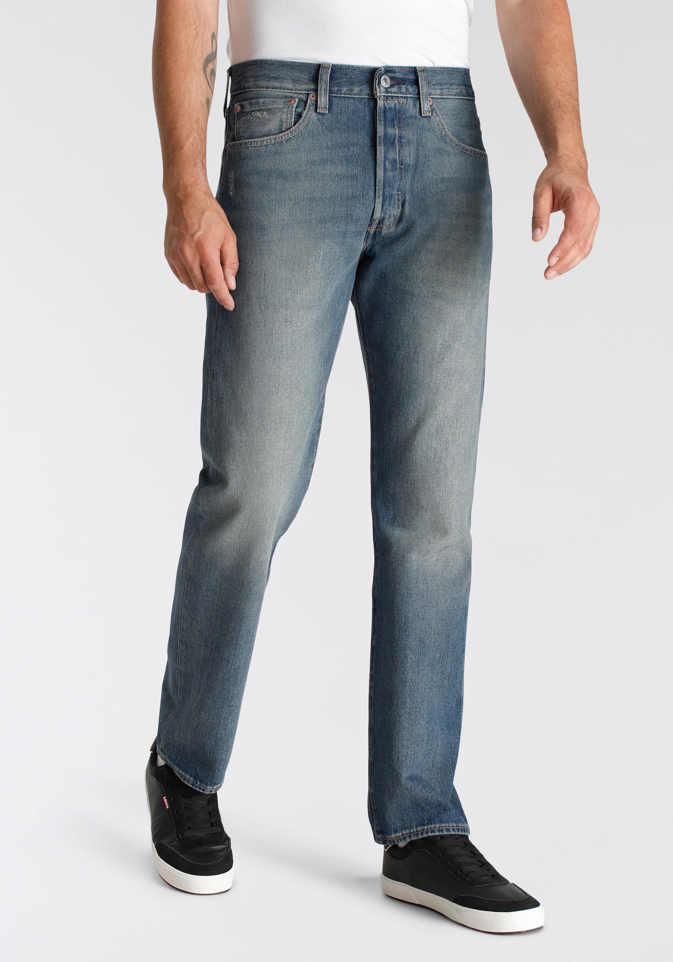 Levis Straight-Jeans "501 LEVIS ORIGINAL", mit Markenlabel günstig online kaufen