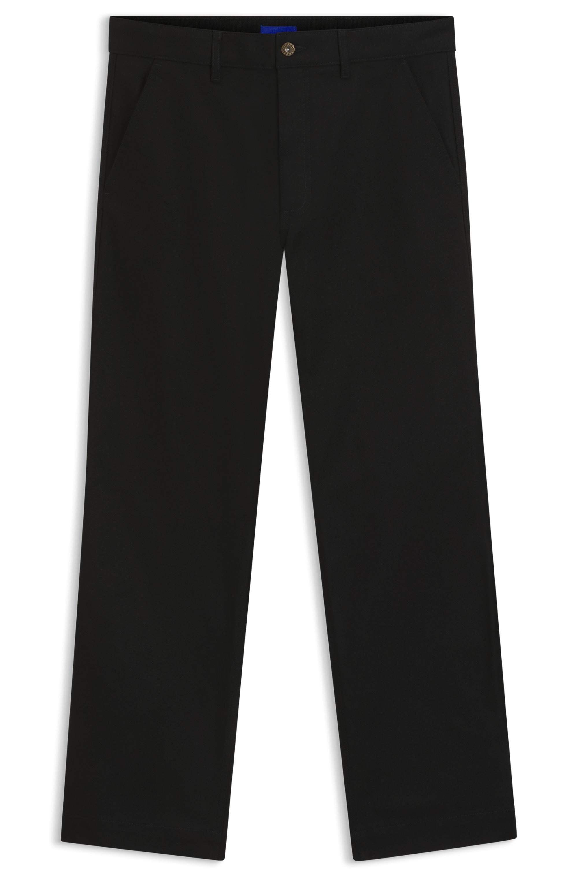 Hugo Blue Zarik Chino Pants Black 34 3