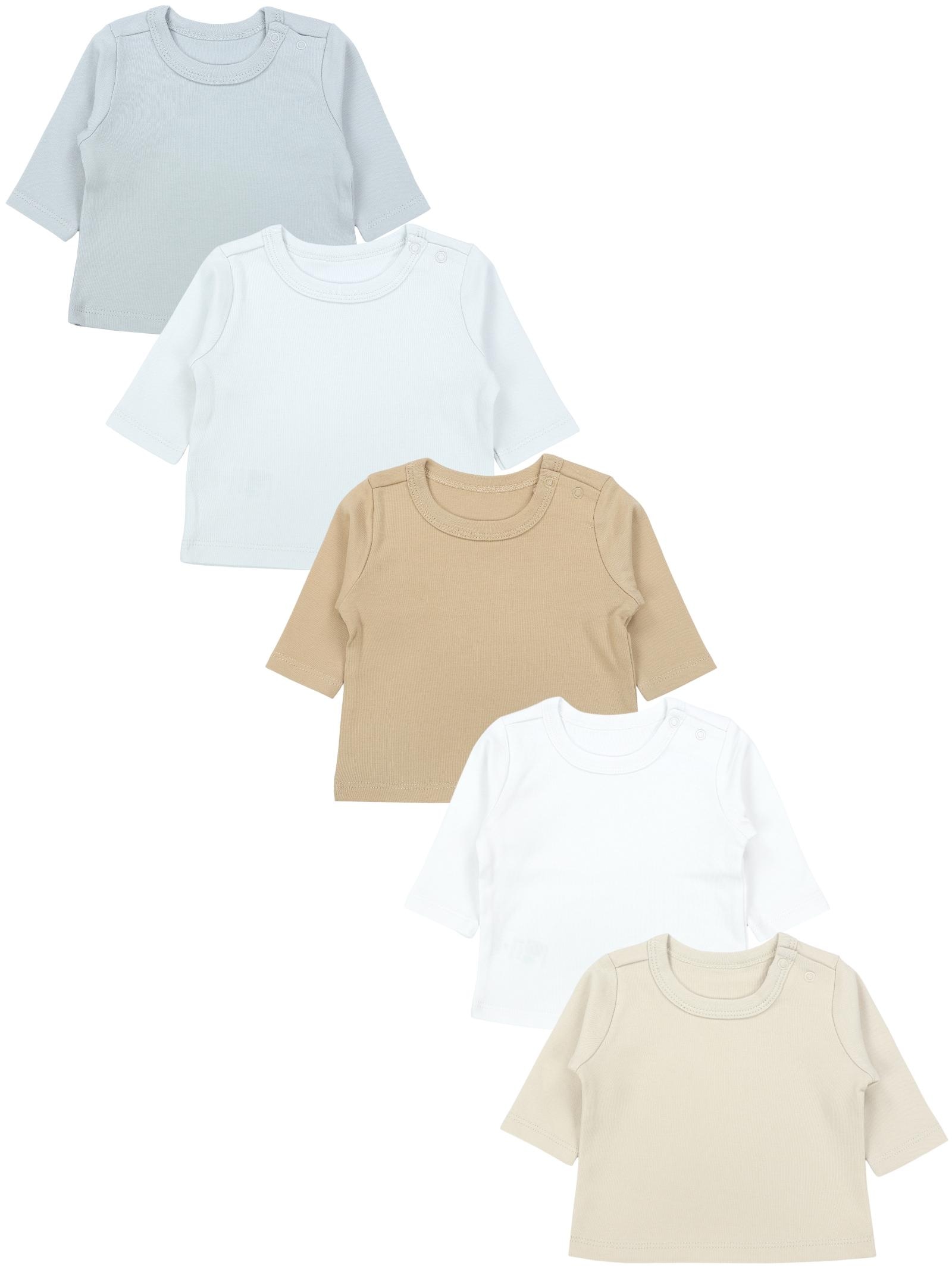 TupTam Langarmshirt "Shirt Baby Jungen Langarmshirt 5er Set"
