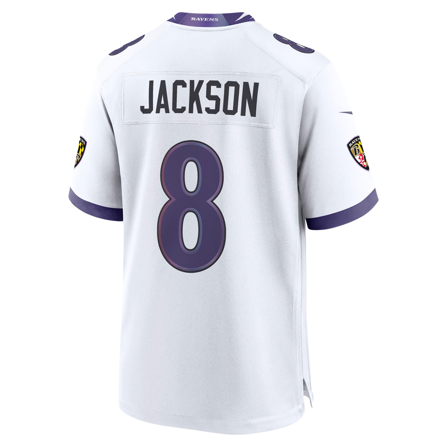 Nike Footballtrikot »Nike Trikot Baltimore Ravens Nike Road Jersey Jackson 8«