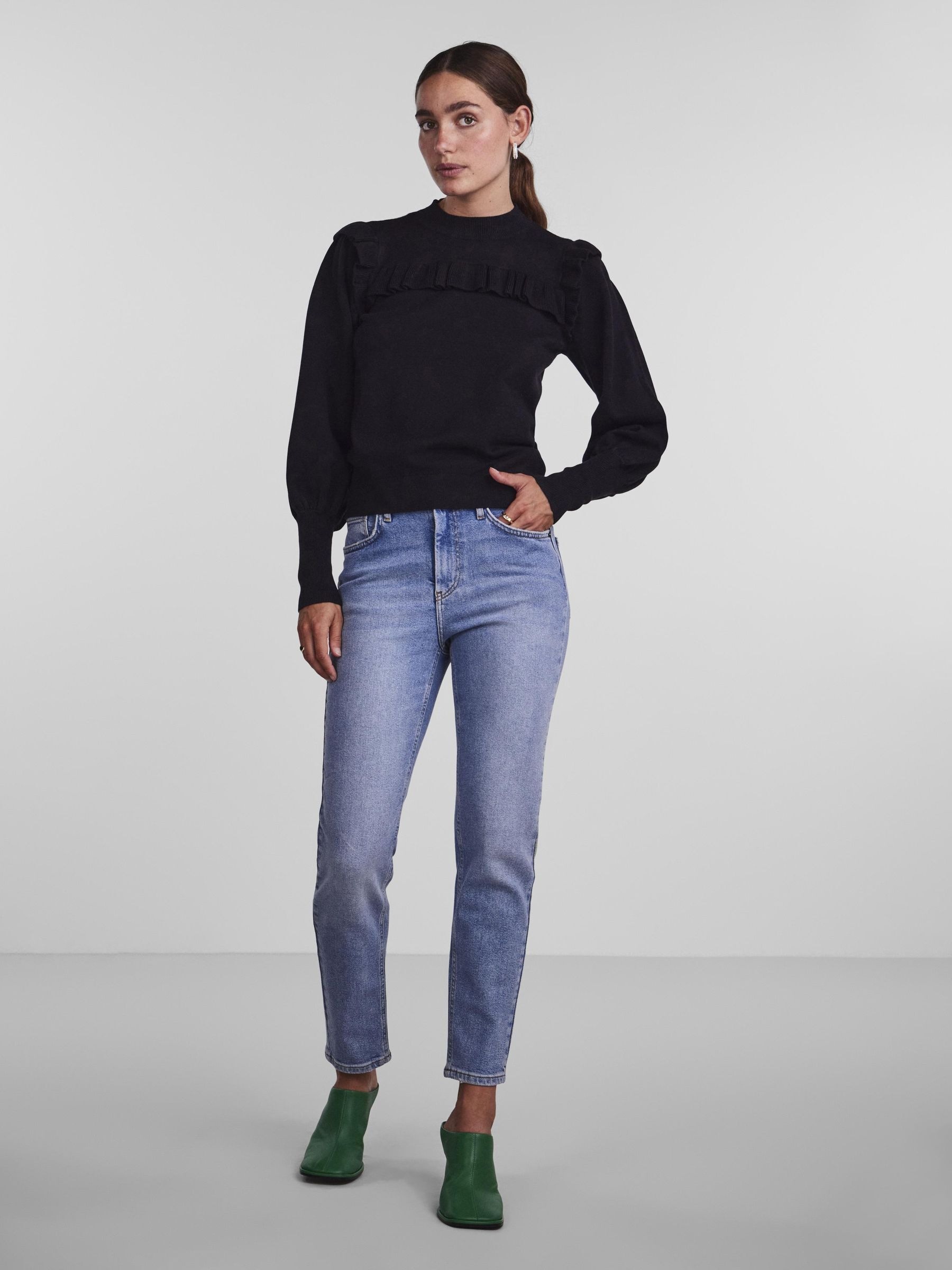 Y.A.S Stehkragenpullover »YASJUM LS KNIT PULLOVER S. NOOS«