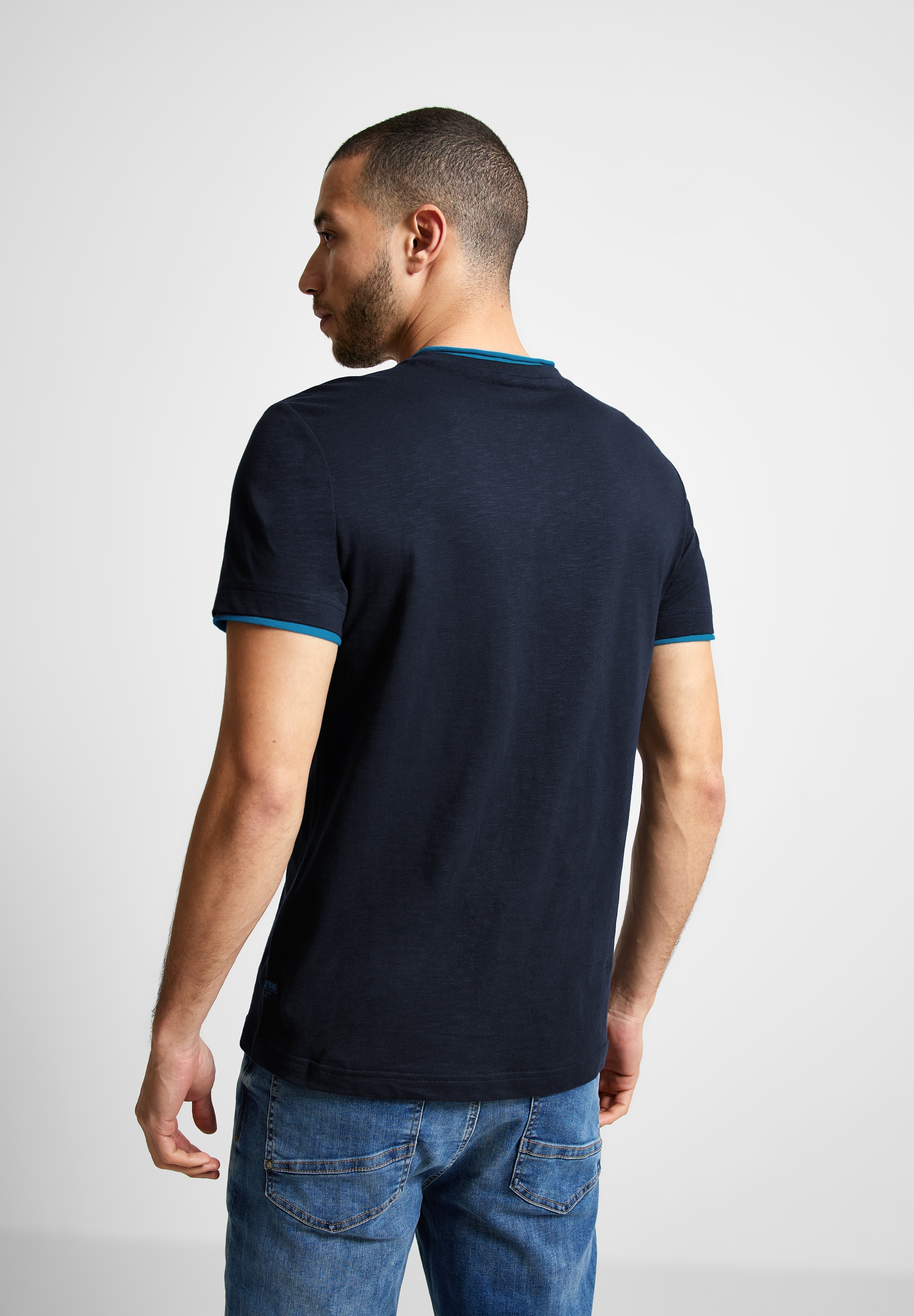 STREET ONE MEN 2-in-1-Shirt, 2in1 Optik