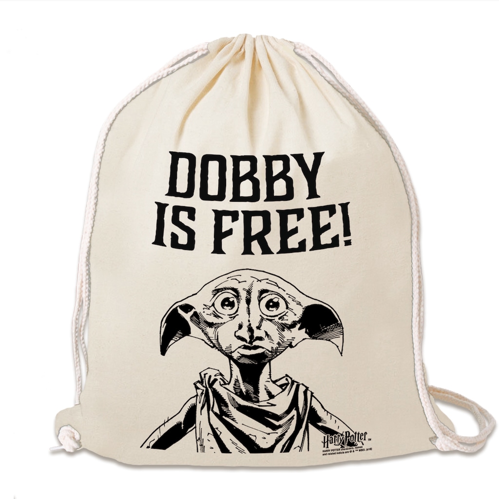 LOGOSHIRT Kulturbeutel »Harry Potter - Dobby Is Free«
