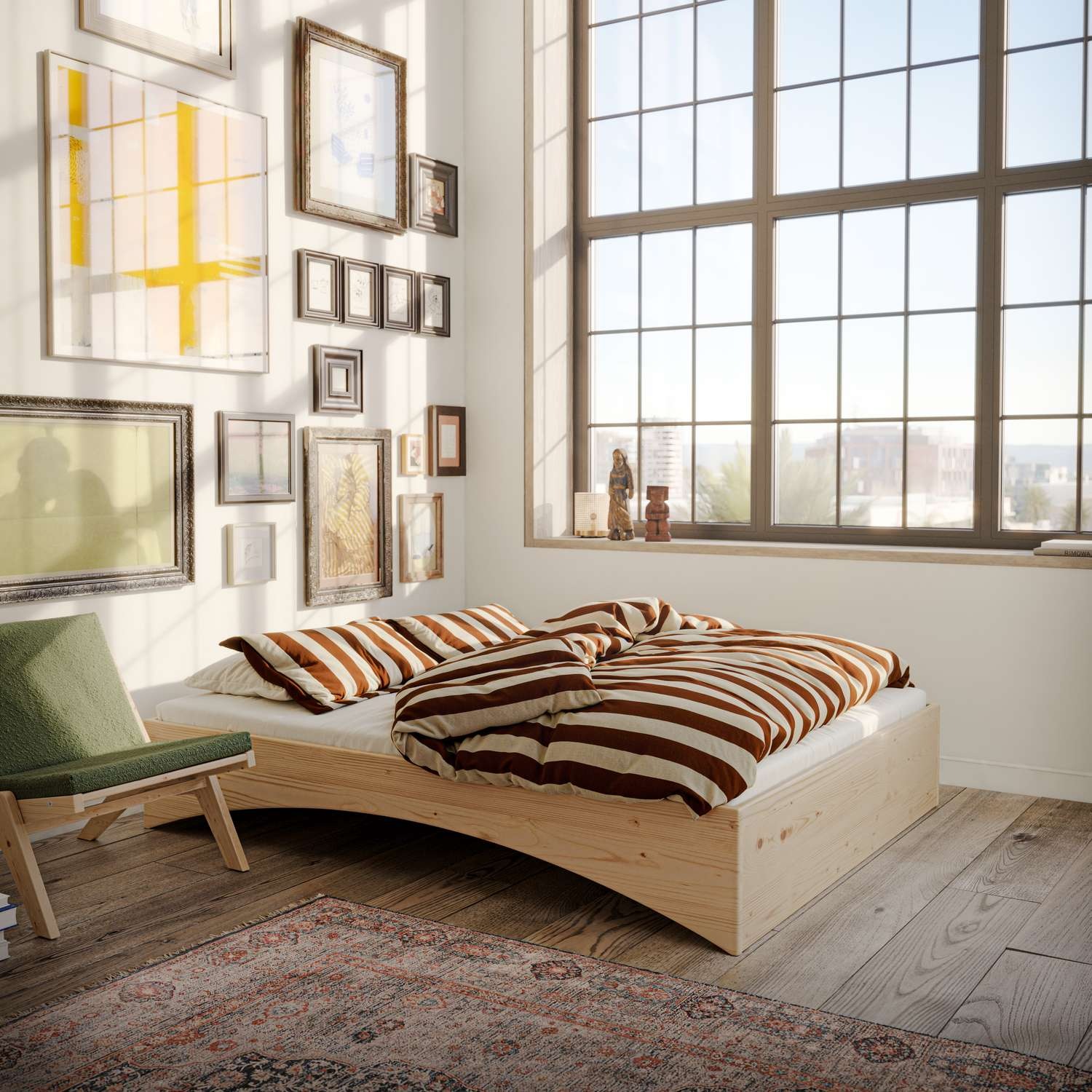 Karup Design Bettgestell "Orbit Bed, Massivholzbett, Futonbett, FSC-zertifi günstig online kaufen
