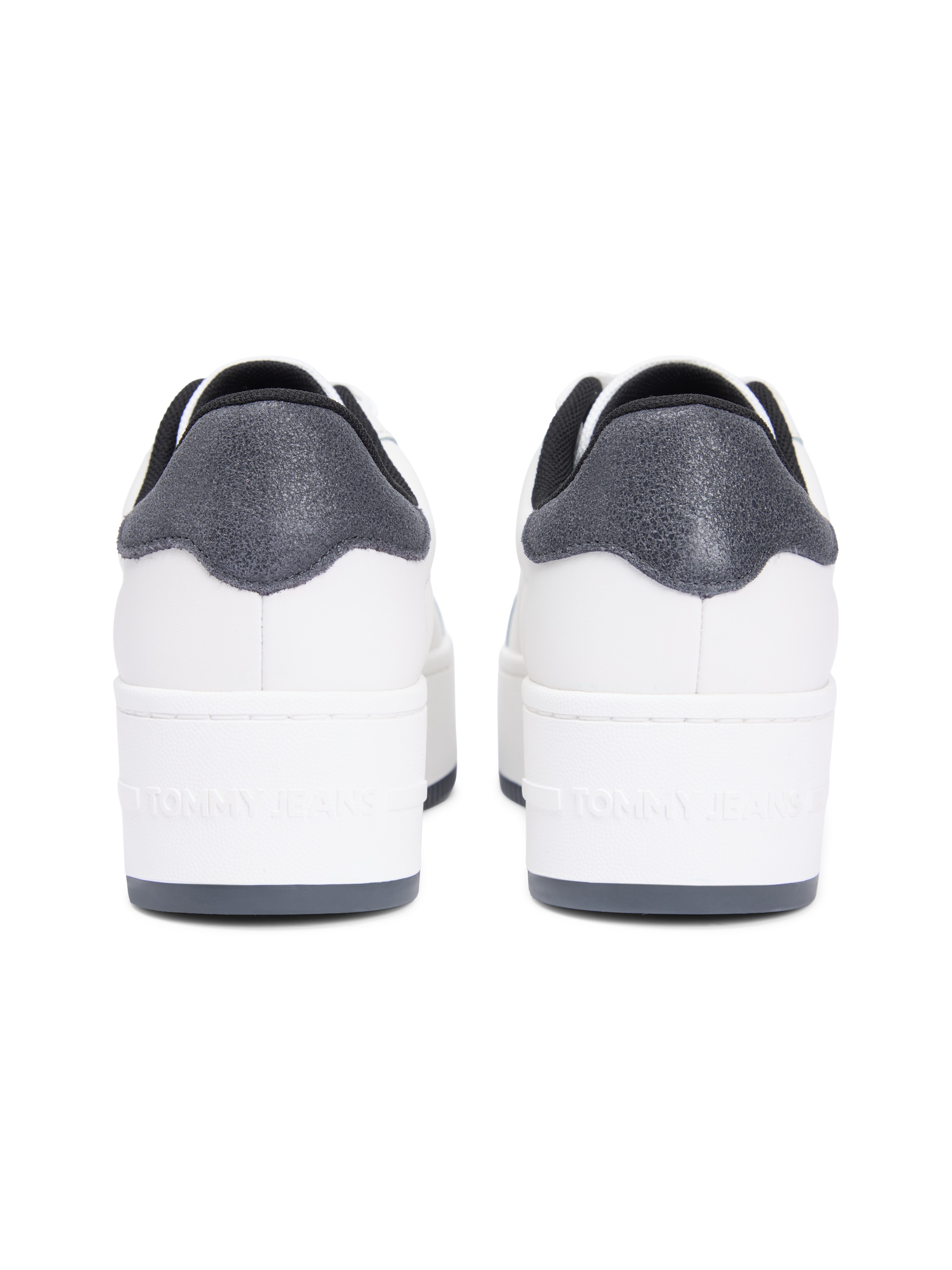 Tommy Jeans Plateausneaker »TJW FLATFORM ESS MU«  , Freizeitschuh, Halbschuh, Schnürschuh mit Kontrastbesatz