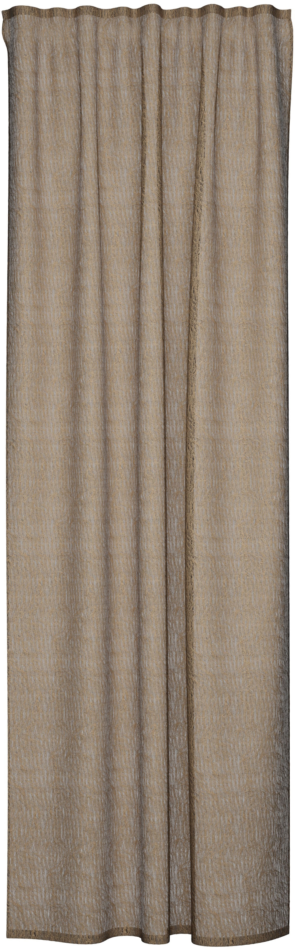 HOMING Vorhang »Loik«, (1 St.), Fransen, modern, edel, Wohnzimmer, Schlafzimmer