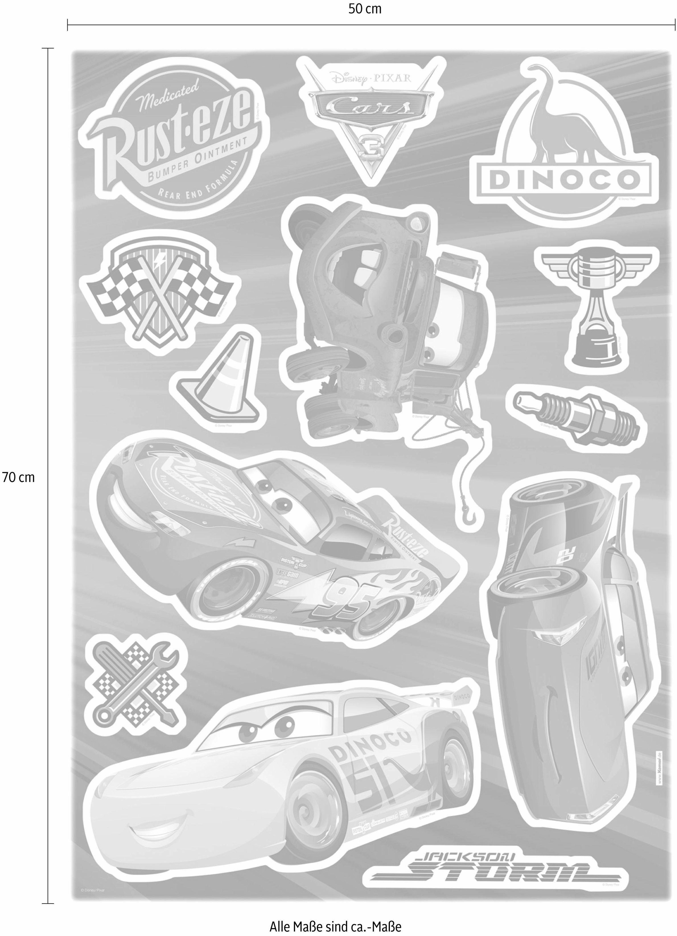 Komar Wandtattoo »Cars3 - Größe 50 x 70 cm«, selbstklebend, Wandsticker, Kinderzimmer