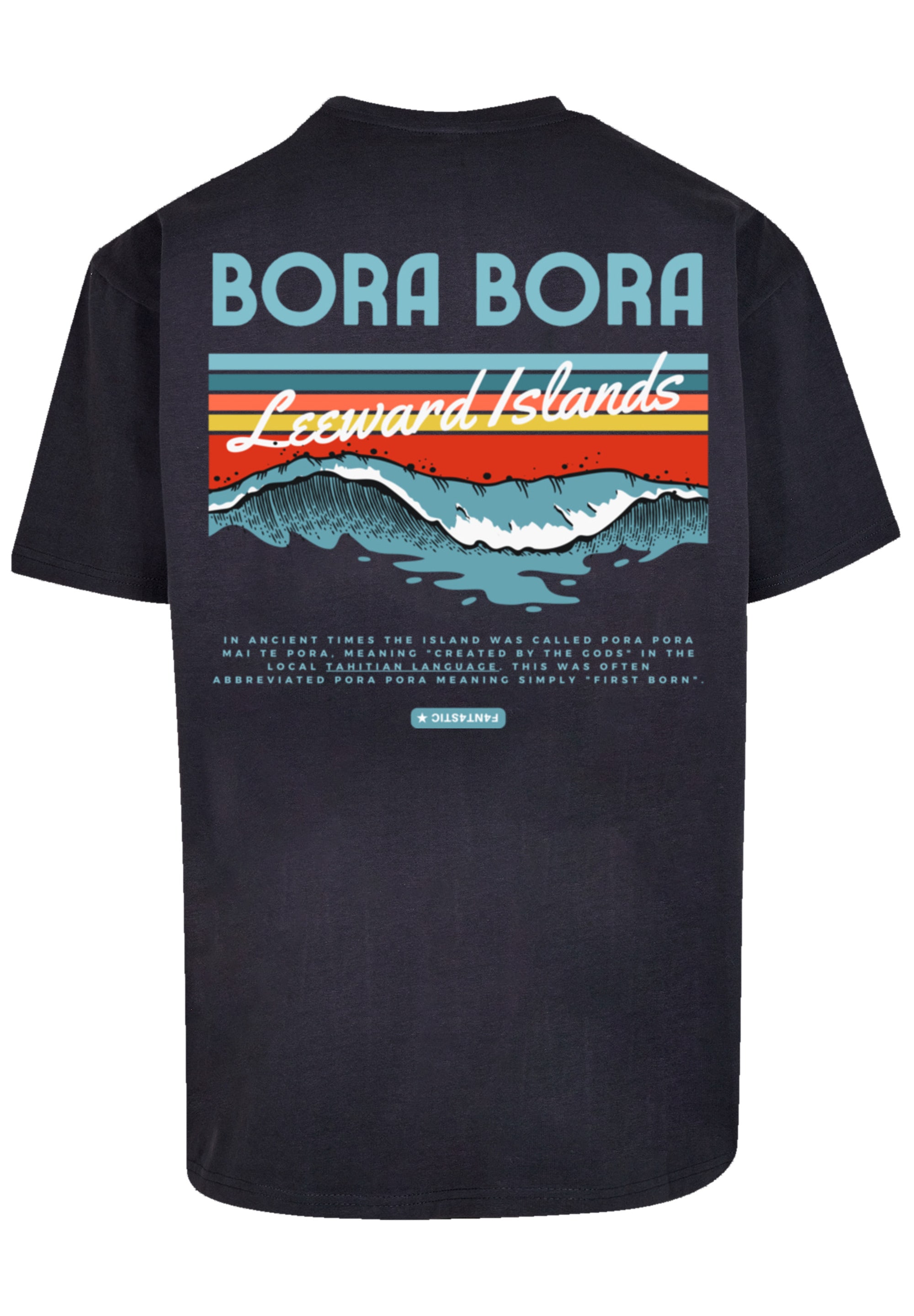 F4NT4STIC T-Shirt »Bora Bora Leewards Island«, Print ▷ bestellen | BAUR