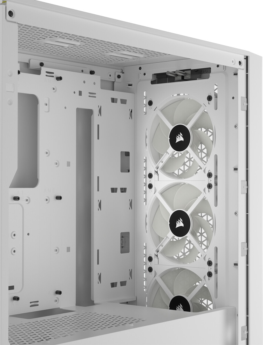Corsair PC-Gehäuse »3000D RGB Airflow Tempered Glass Mid-Tower, White«, RGB