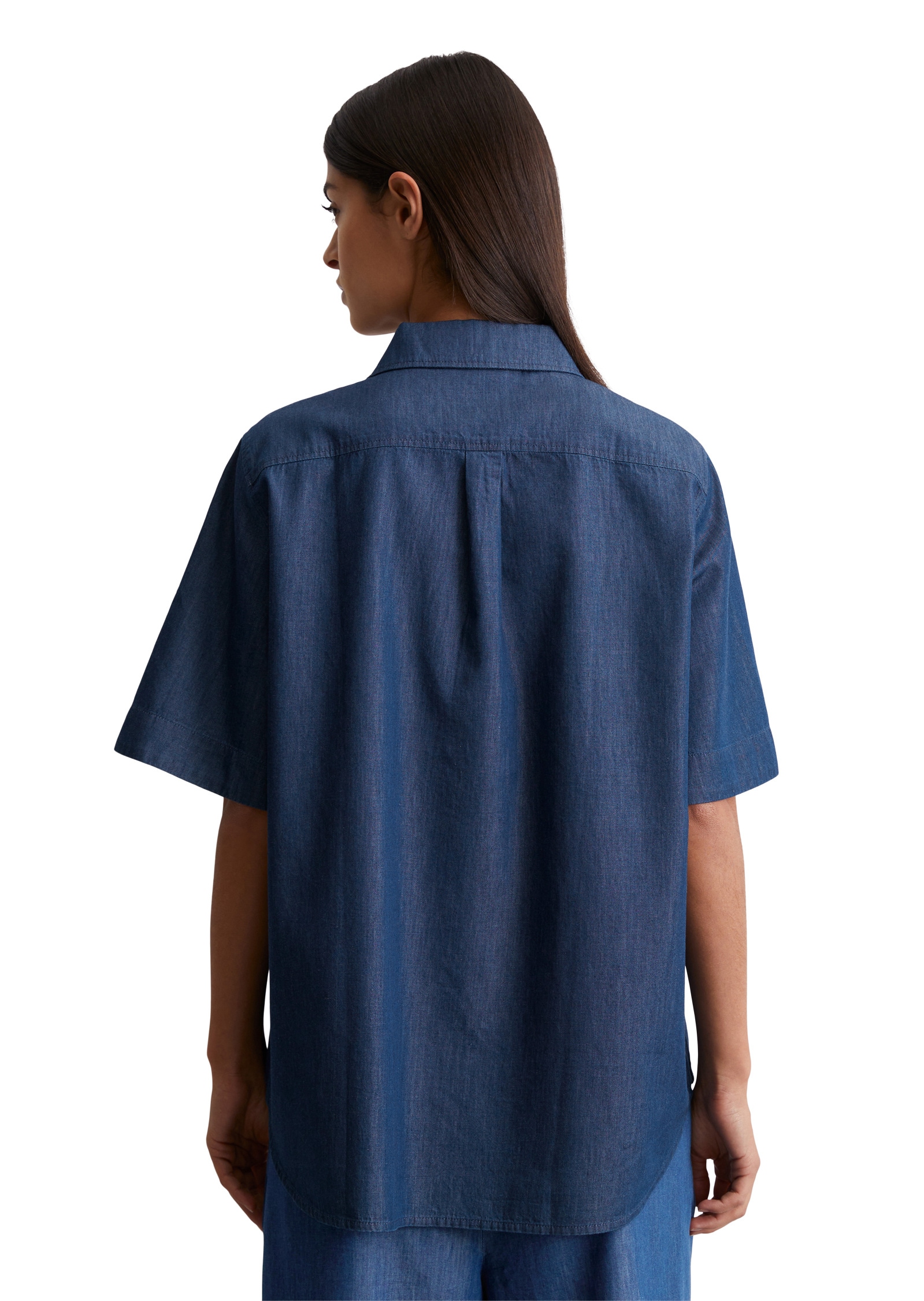 Marc O'Polo Kurzarmbluse »mit TENCEL™ Lyocell«