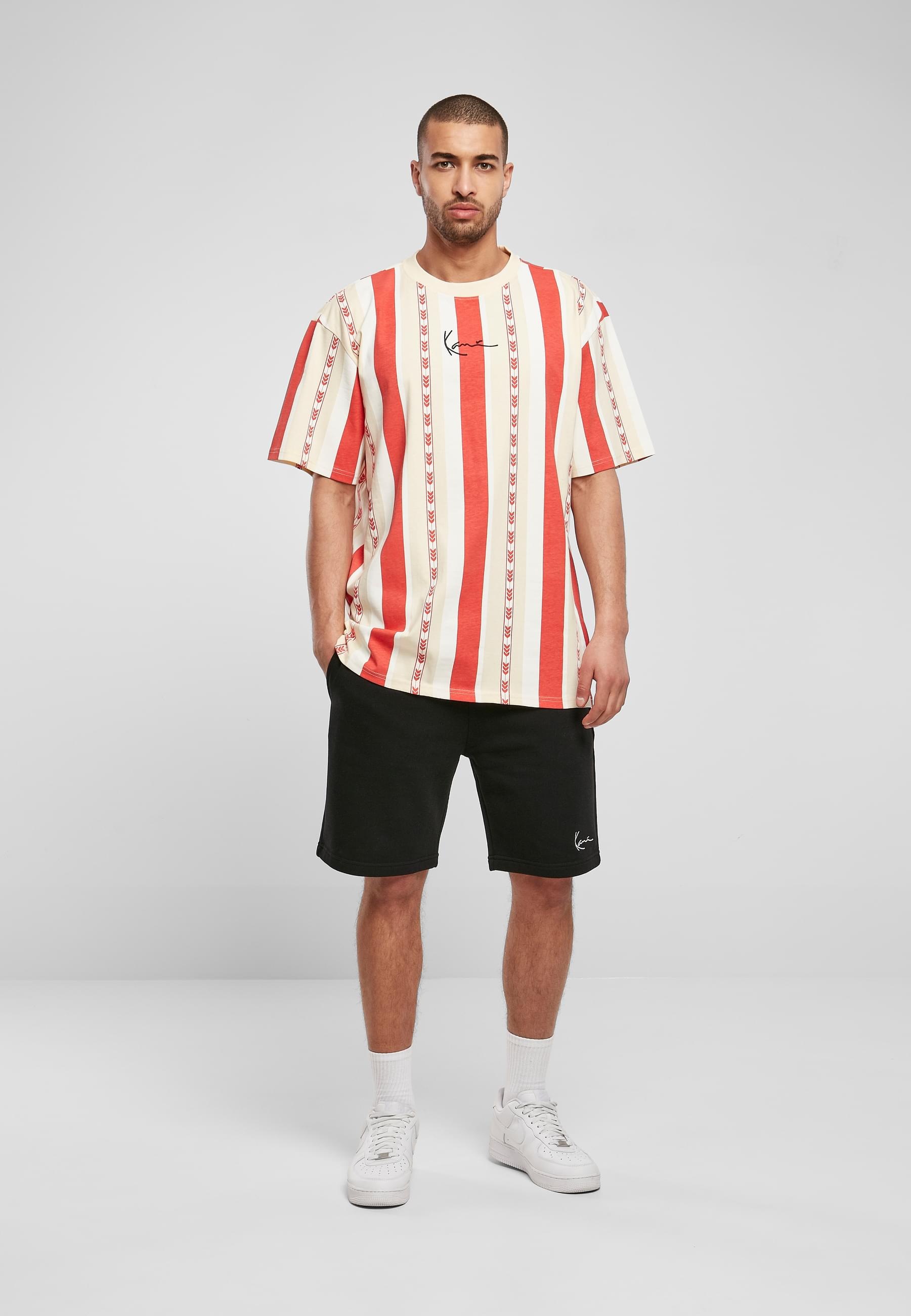 Karl Kani T-Shirt »Karl Kani Herren KM222-001-2 Small SIgnature Stripe Tee«, (1 tlg.)