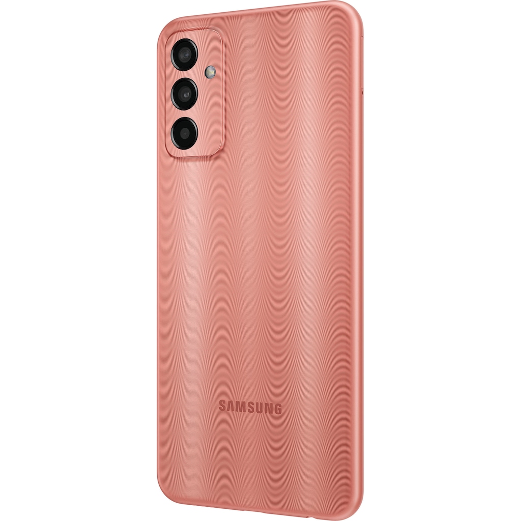 Samsung Smartphone »Galaxy M13«, Orange Copper, 16,72 cm/6,6 Zoll, 64 GB Speicherplatz, 50 MP Kamera