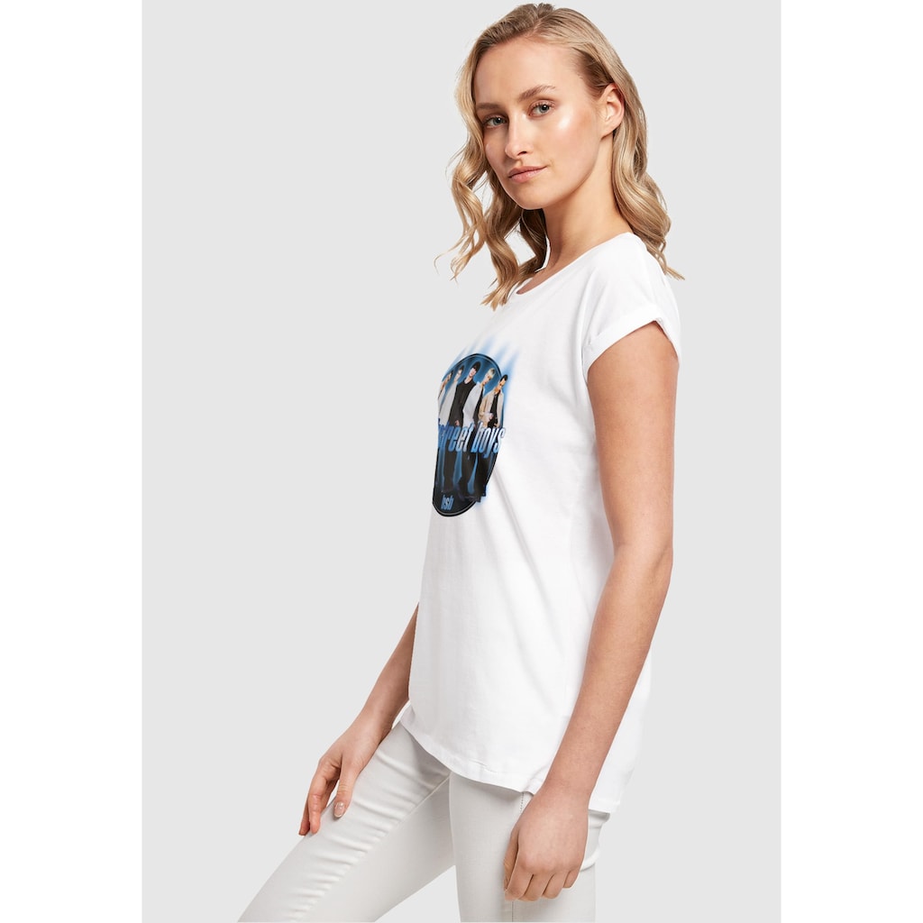 Merchcode T-Shirt »Merchcode Damen Ladies Backstreet Boys - Circle T-Shirt«, (1 tlg.)