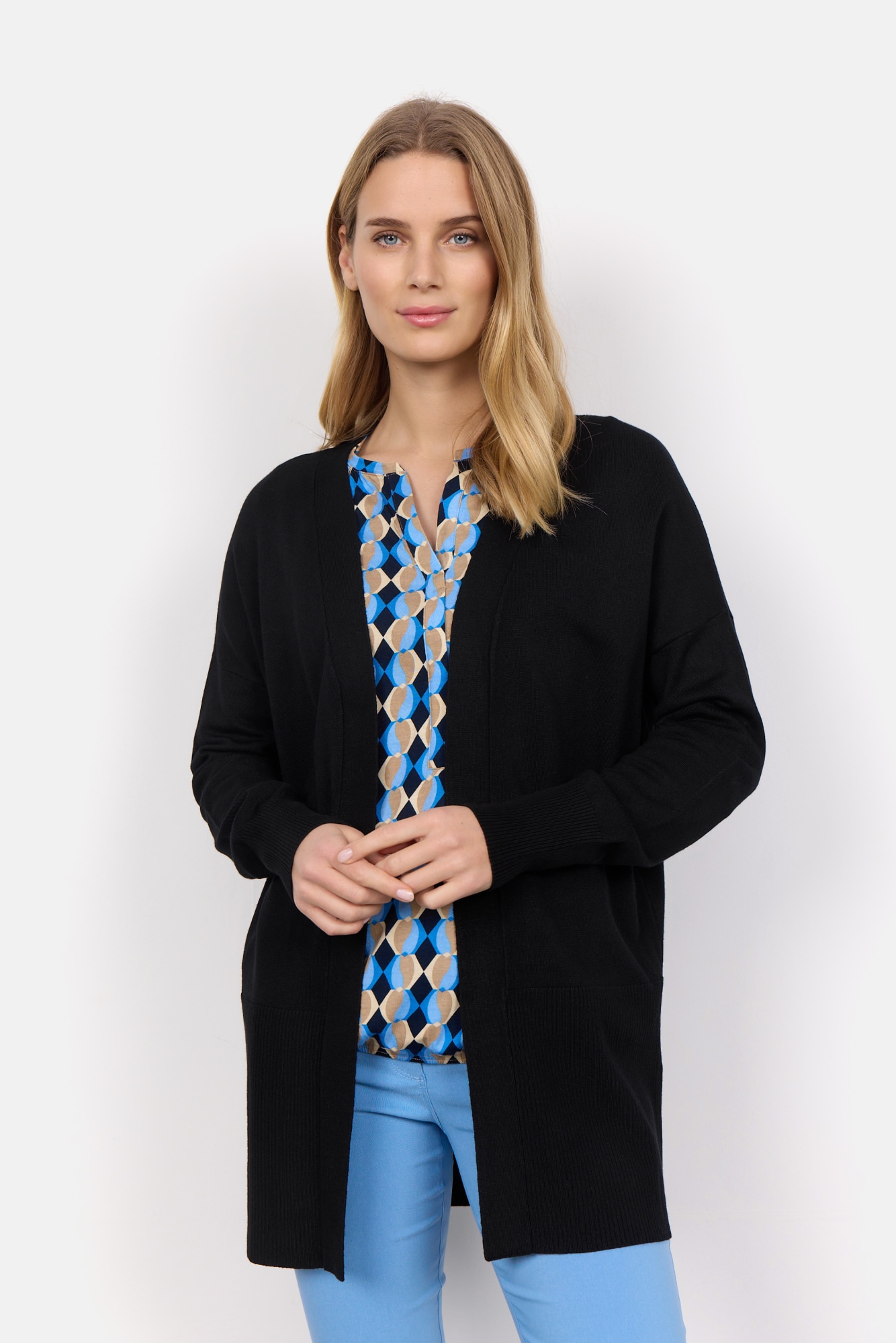 soyaconcept Longstrickjacke "SC-DOLLIE 523" günstig online kaufen