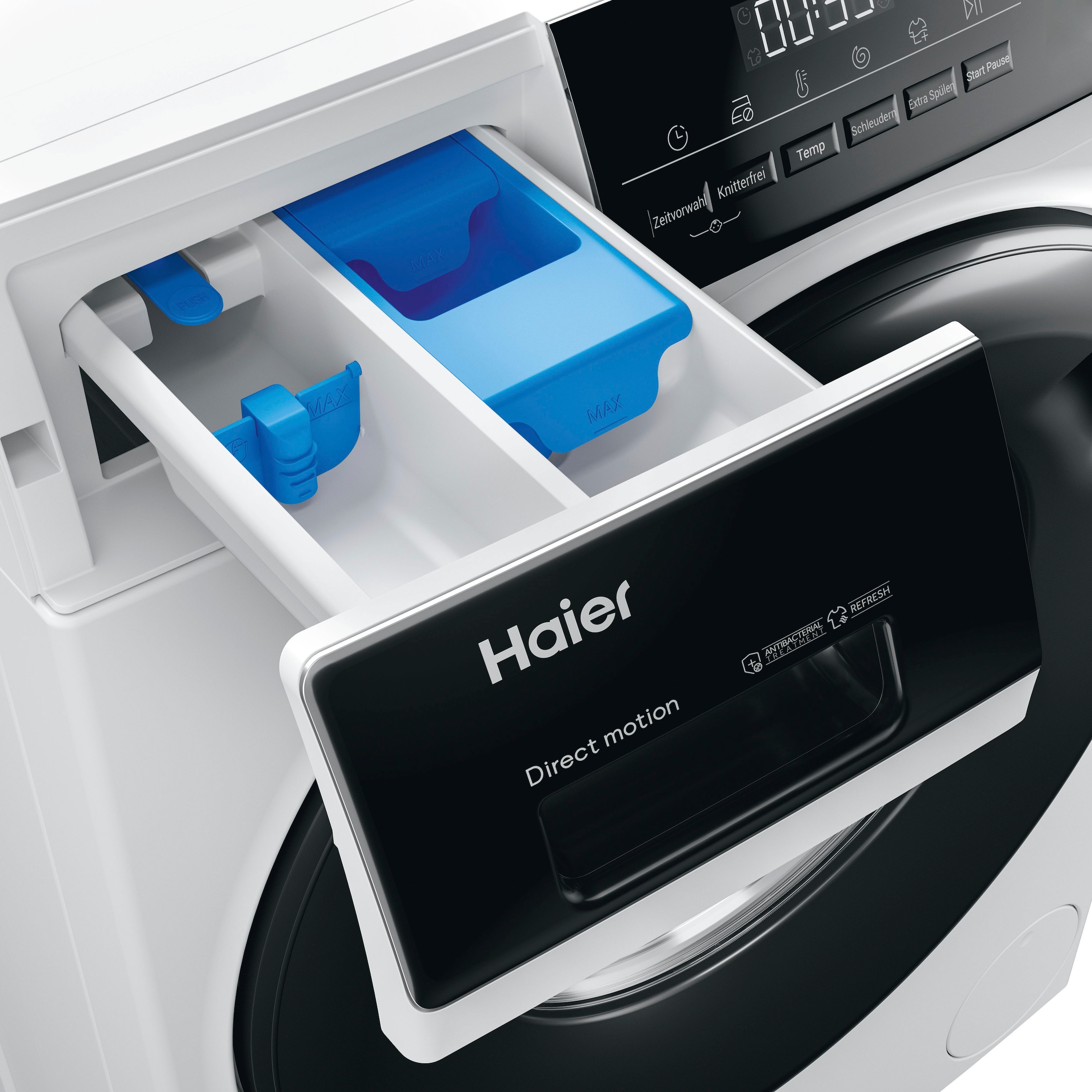 Haier Waschmaschine »HW90-B14939«, HW90-B14939, 9 kg, 1400 U/min, Refresh Dampf-Funktion für sanfte Reinigung