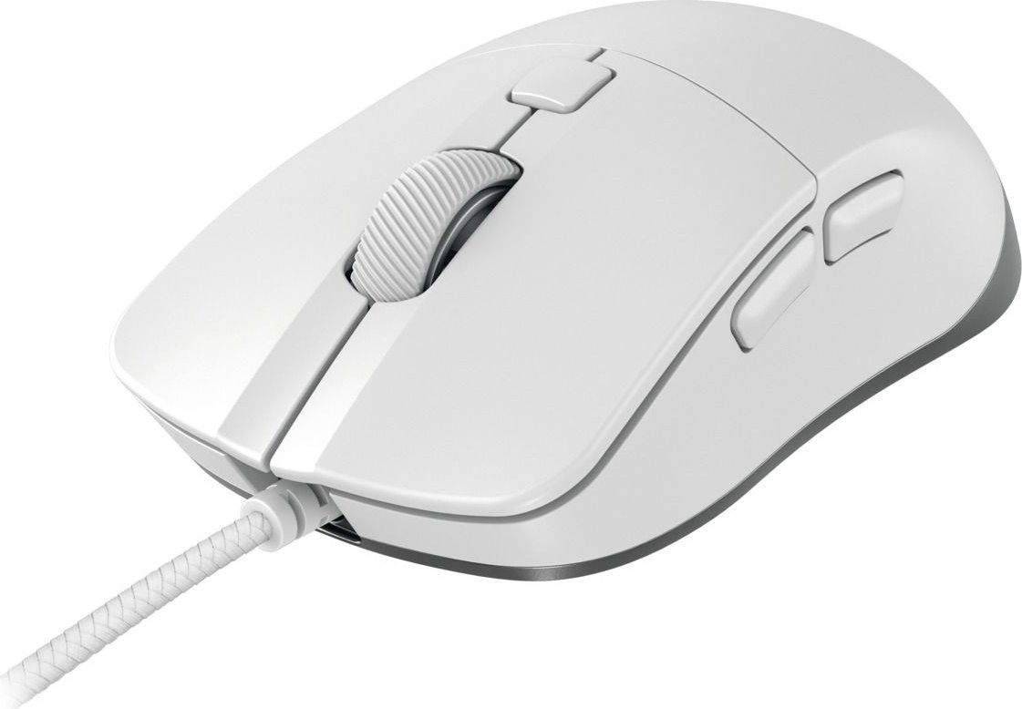 Cherry Xtrfy Gaming-Maus »M50 White Wired Mouse«, kabelgebunden