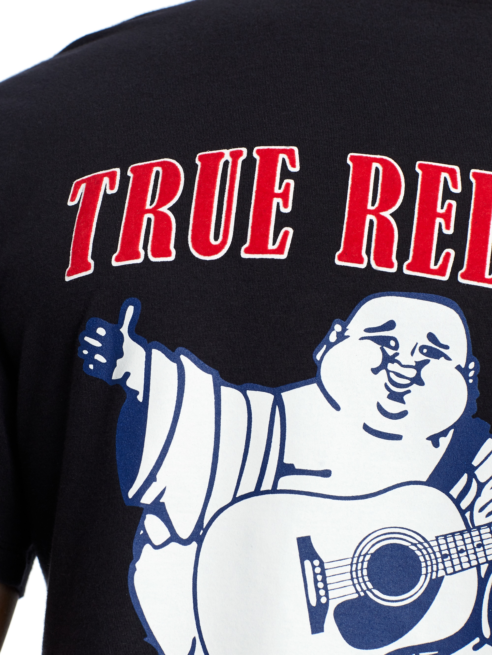 True Religion Rundhalsshirt »BUDDHA CREW TEE« Baumwolle, regular fit