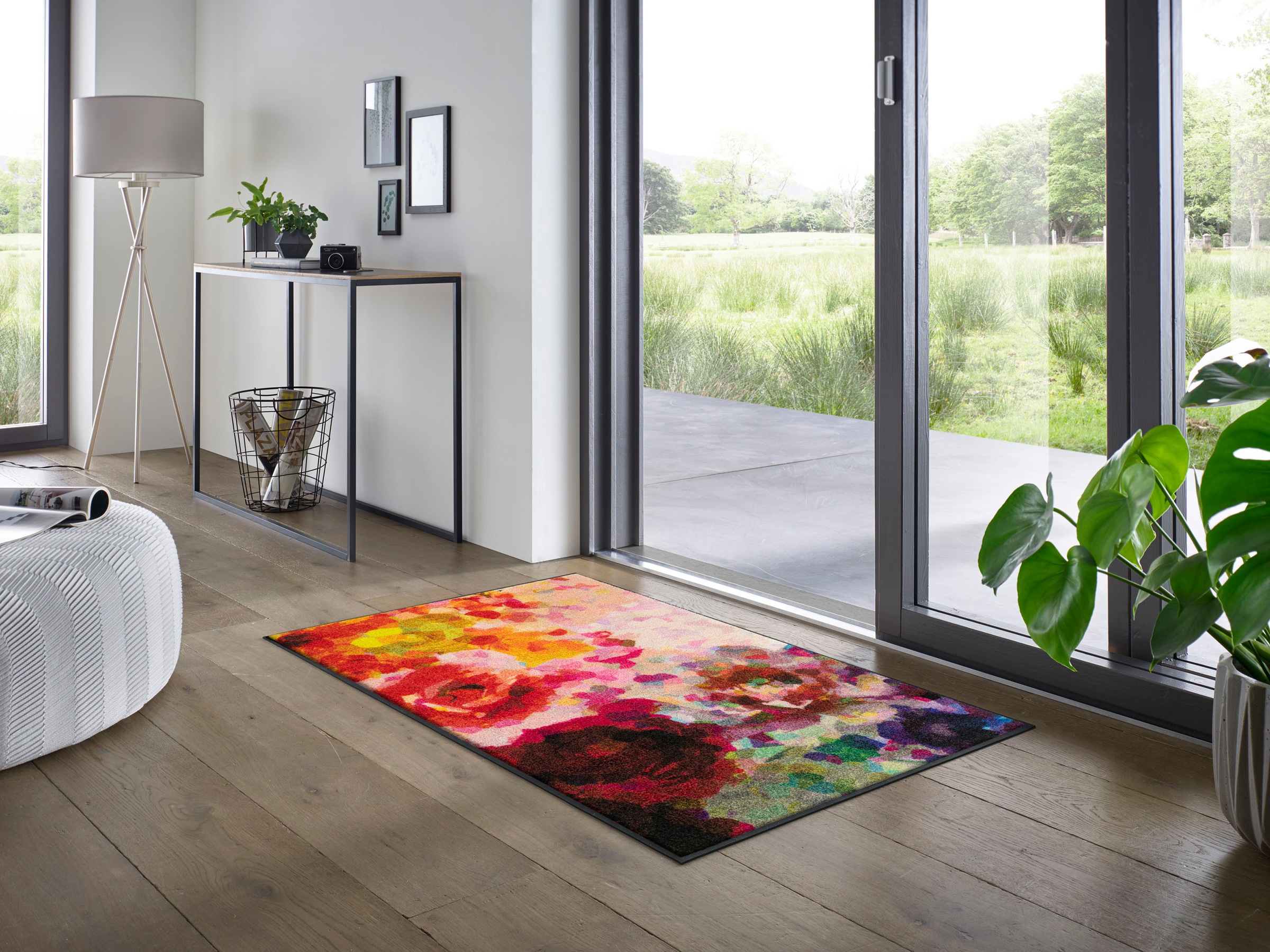 wash+dry by Kleen-Tex Teppich "Colour Blast" rechteckig 7 mm Höhe günstig online kaufen