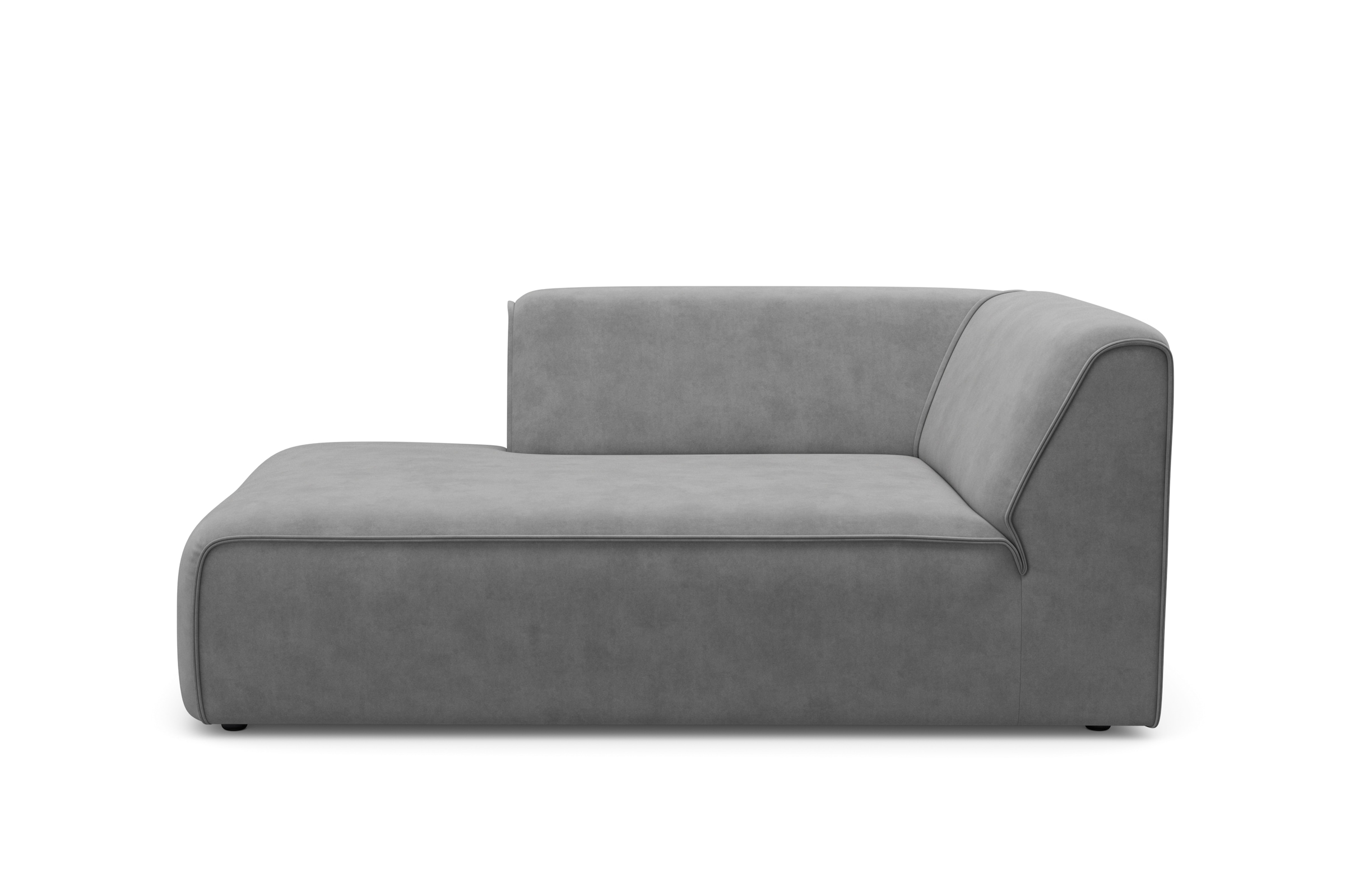 OTTO home Ottomane "Merid Chaiselongue, Maße B/T/H: 100/162/70 cm" als Modu günstig online kaufen