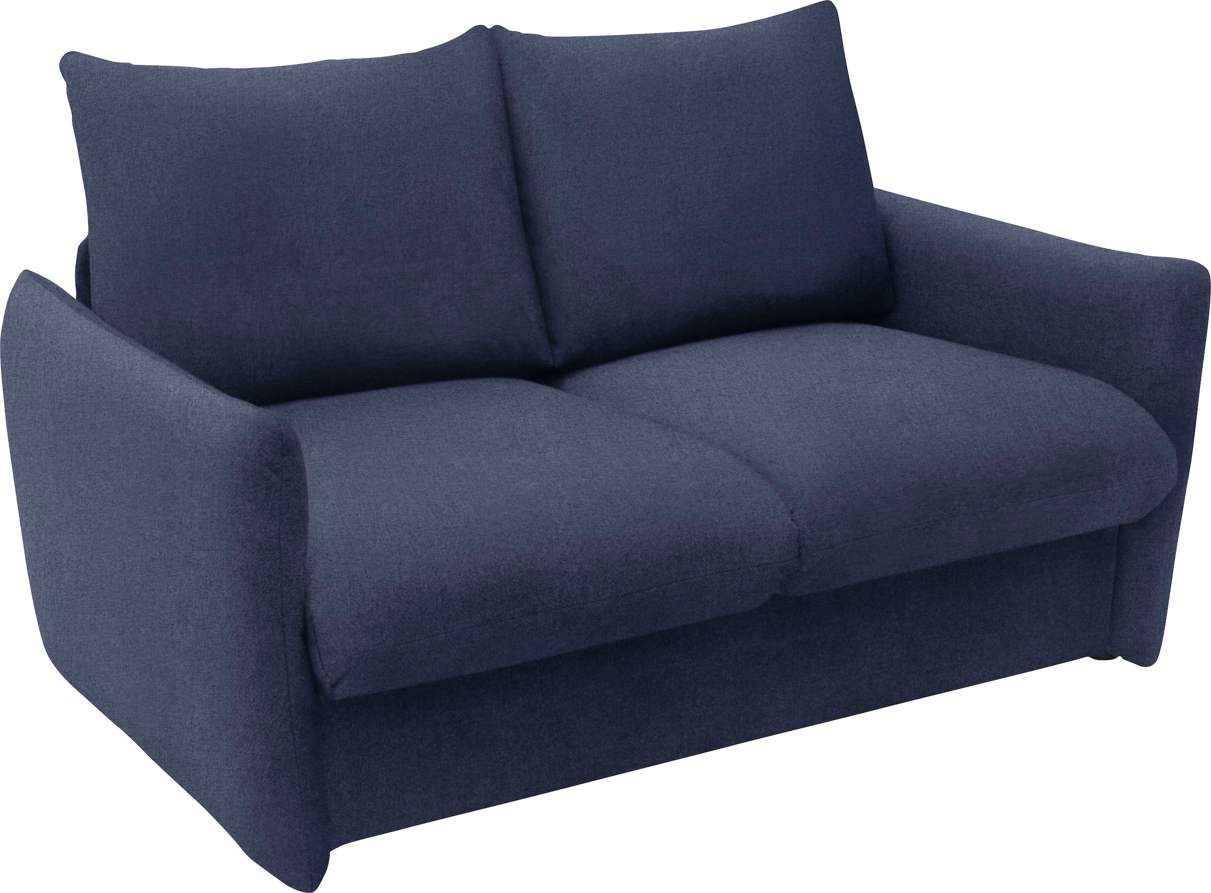 DOMO collection Schlafsofa »700023 Schlaffunktion, Federkern, 2-Sitzer, stabile Liegefläche«, Sitzflächen einzeln ausklappbar zum Schlafen, Relaxen und Entspannen