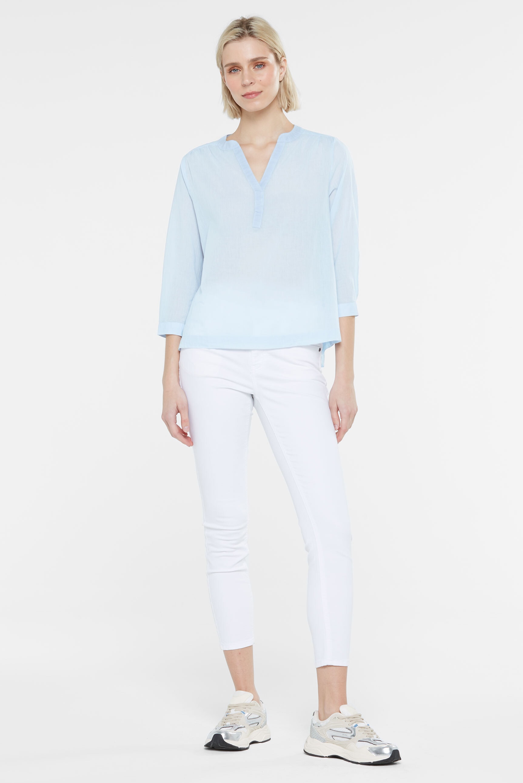 SENSES.THE LABEL Schlupfbluse, mit Rückenpasse