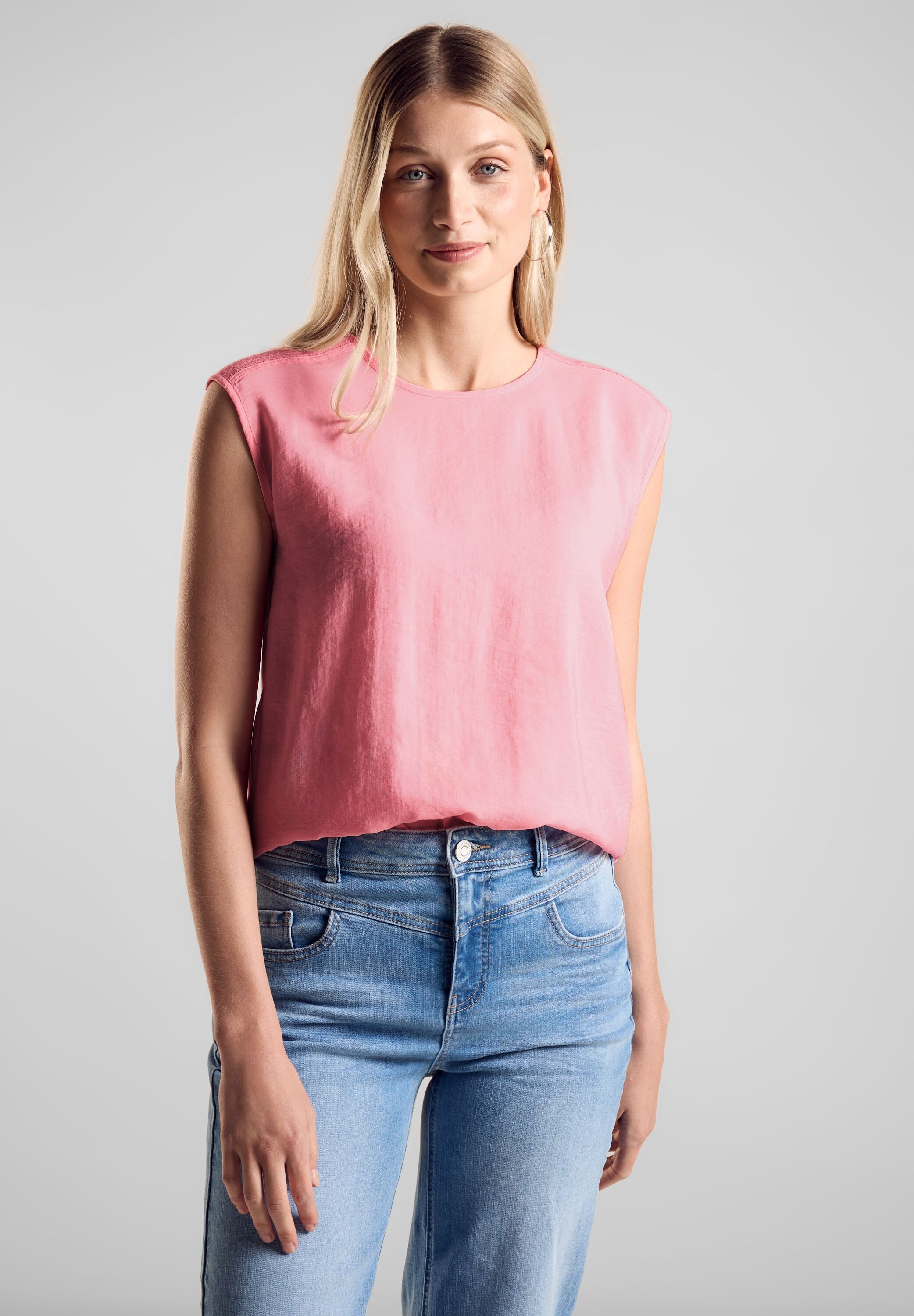 STREET ONE Shirttop, aus softer Viskose