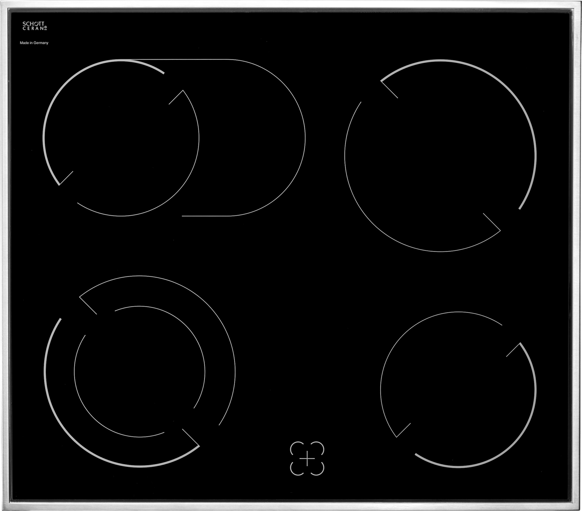Hanseatic Elektro-Herd-Set »2013C(G)3.334eETsDpHbX«, mit 3-fach-Teleskopauszug, Simple Steam Reinigungsfunktion, (Set), mit Restwärmeanzeige