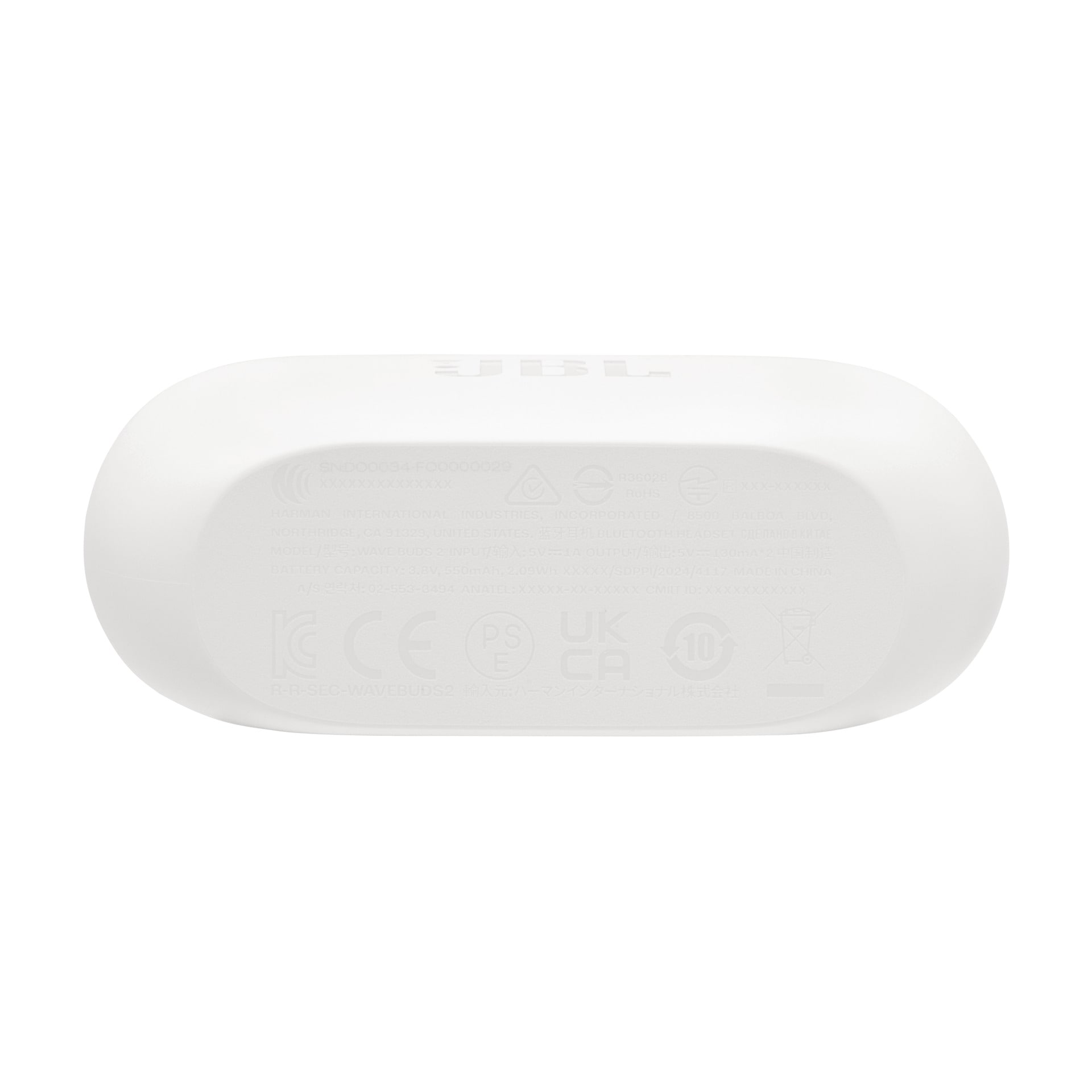 JBL wireless In-Ear-Kopfhörer »Wave Buds 2«, A2DP Bluetooth, Active Noise Cancelling (ANC)