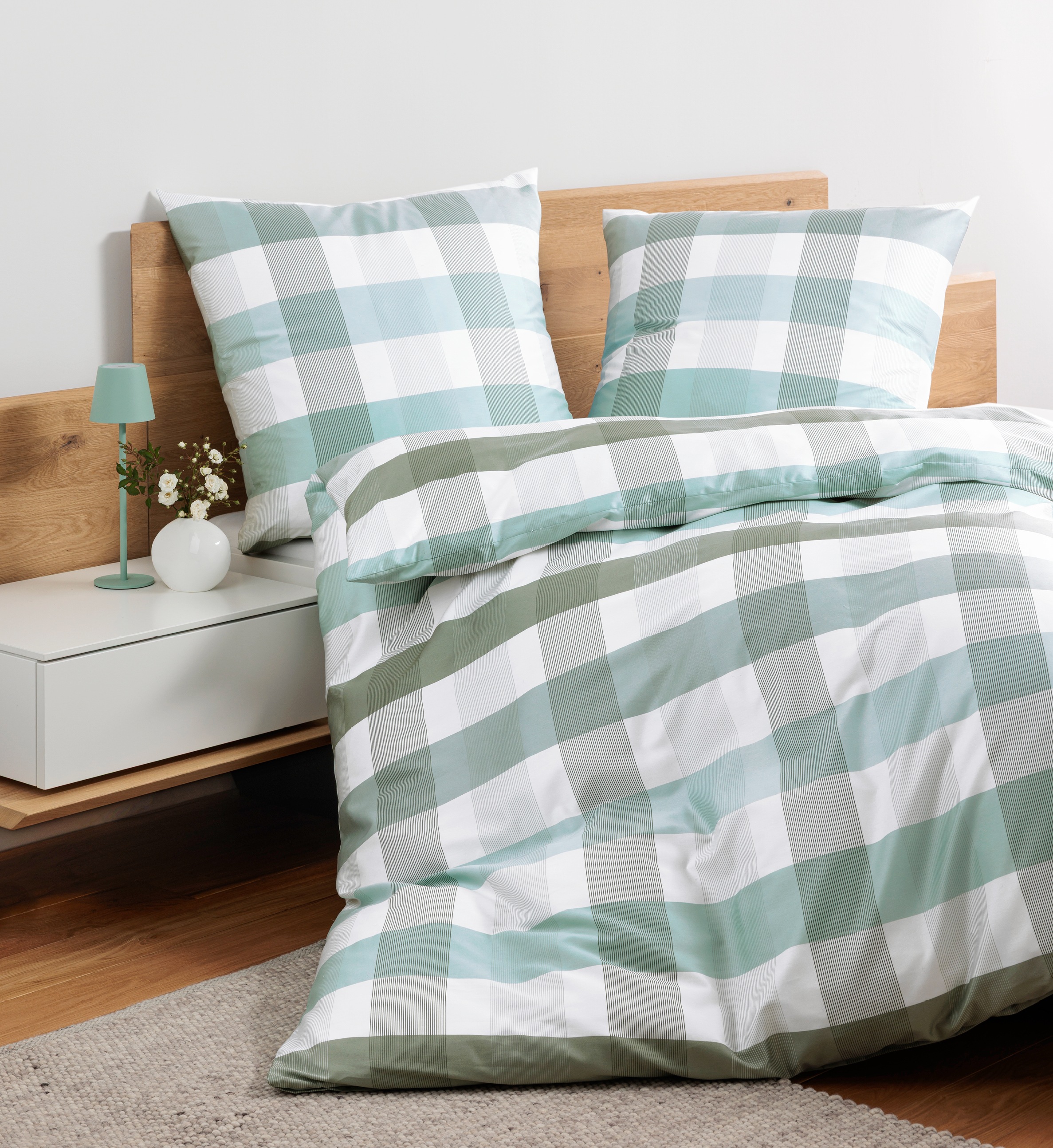 Janine Bettwäsche "moments 98130 06" mit Reißverschluss günstig online kaufen