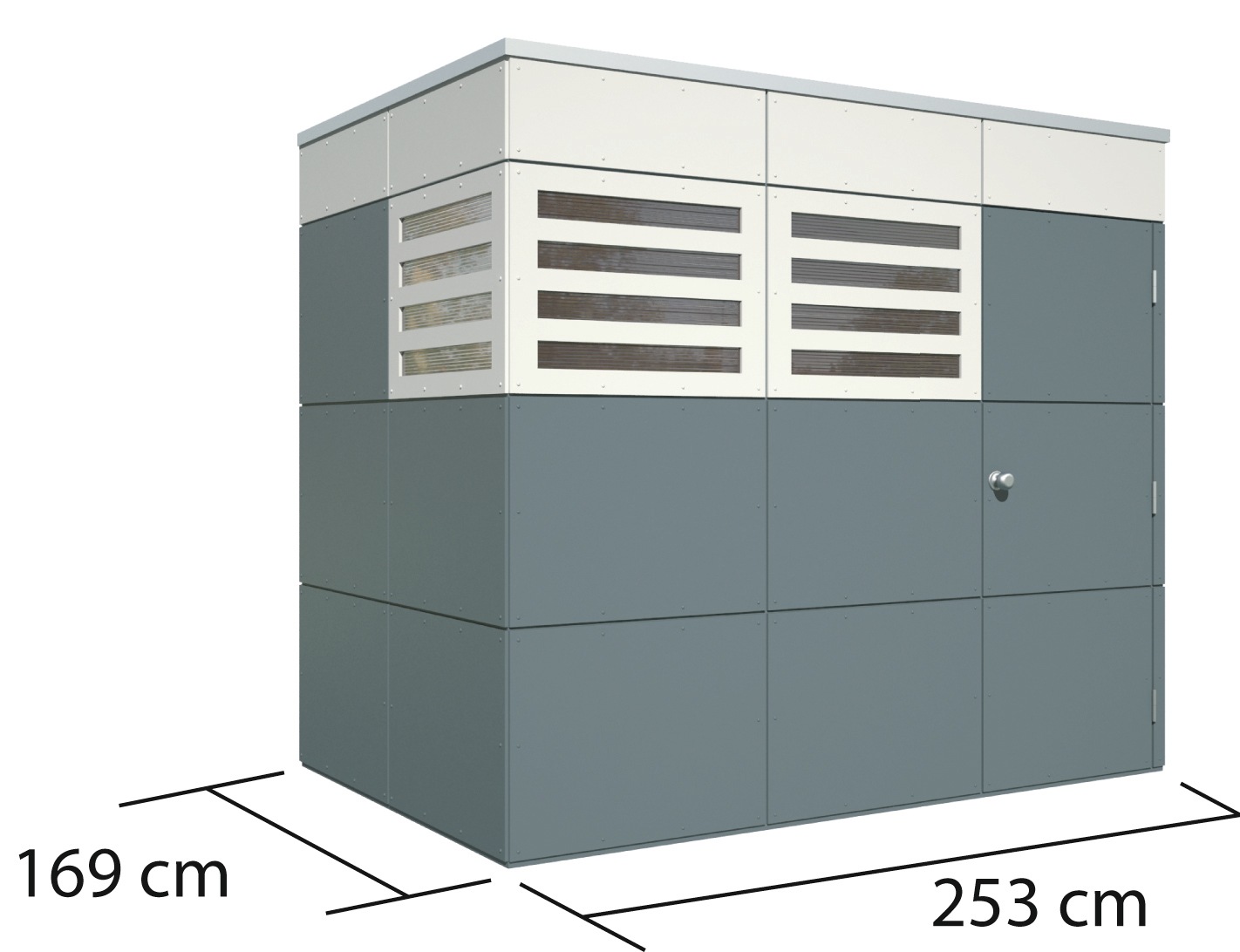 Skanholz Gartenhaus »CrossCube Perth 2«