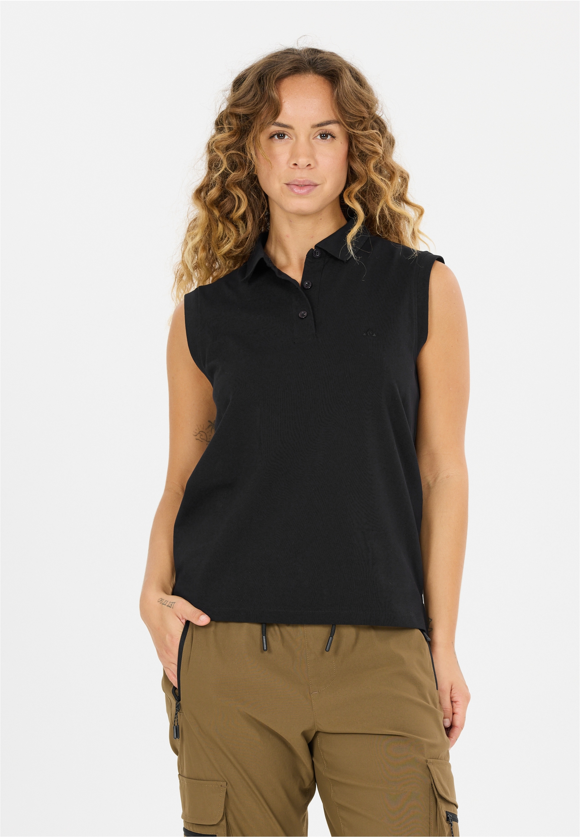 WHISTLER Langarm-Poloshirt "Jamero" in komfortabler Qualität