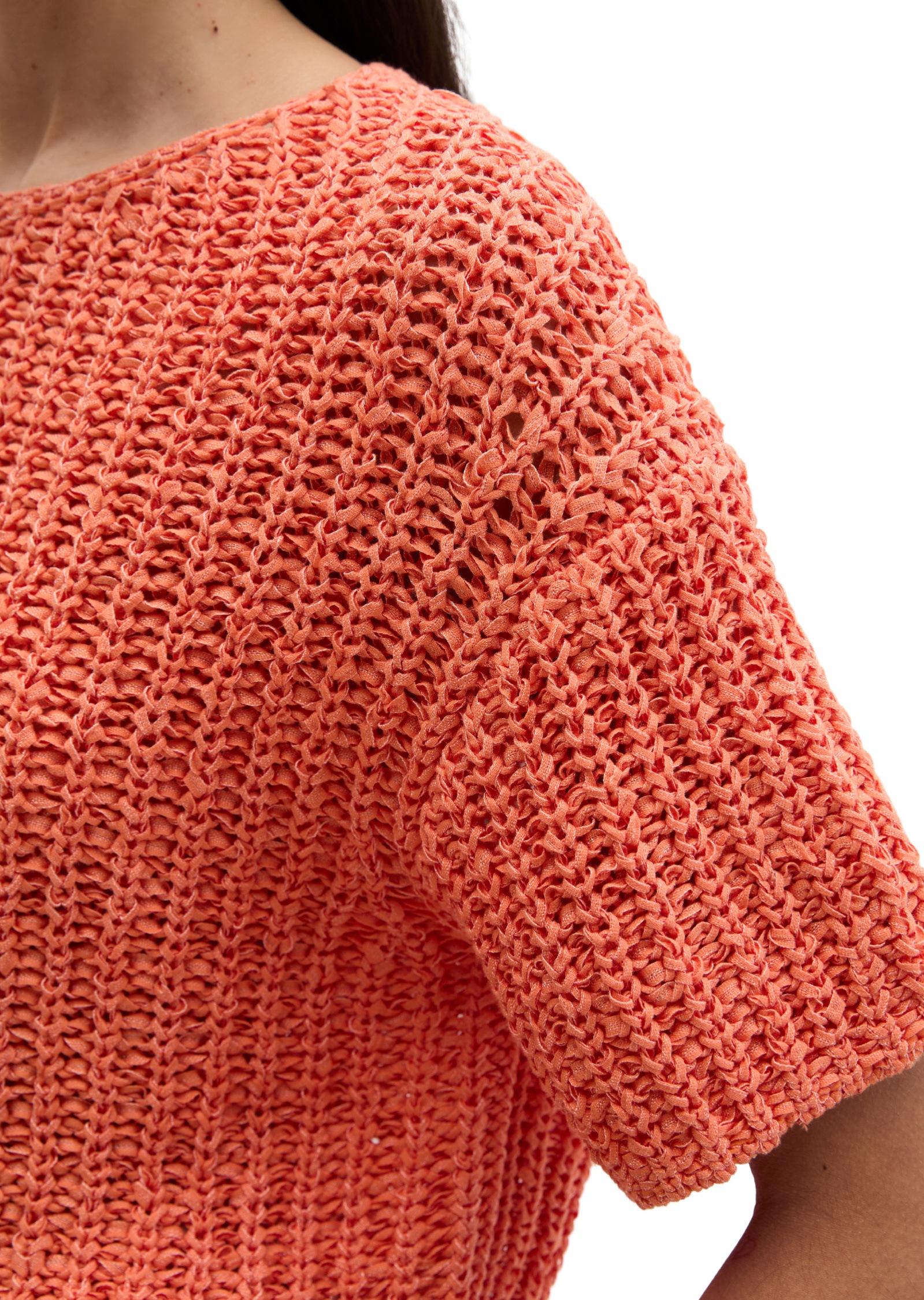 Marc O'Polo Strickpullover »aus Bändchengarn«