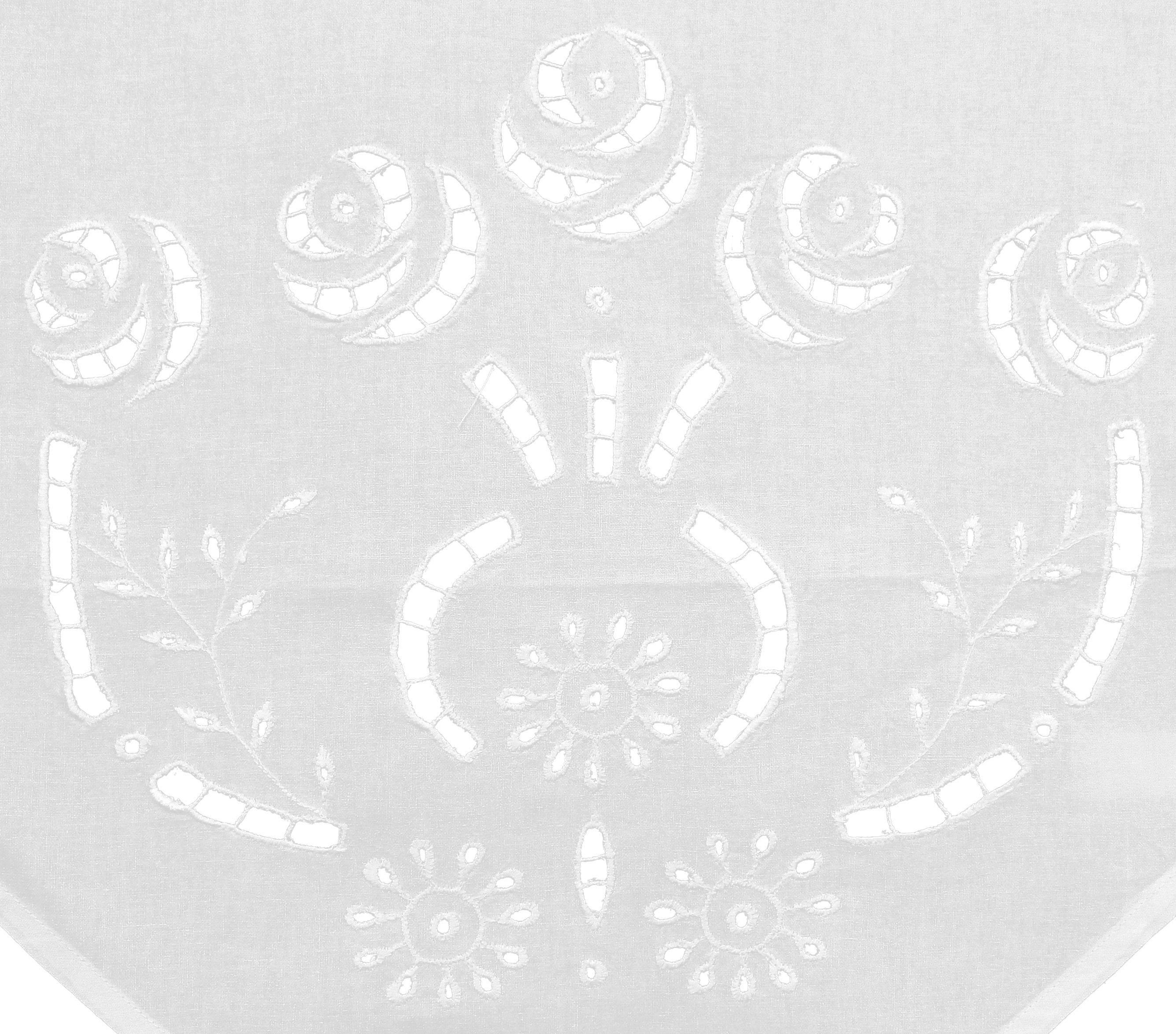 HOSSNER - ART OF HOME DECO Scheibengardine »Ortler«, (1 St.)