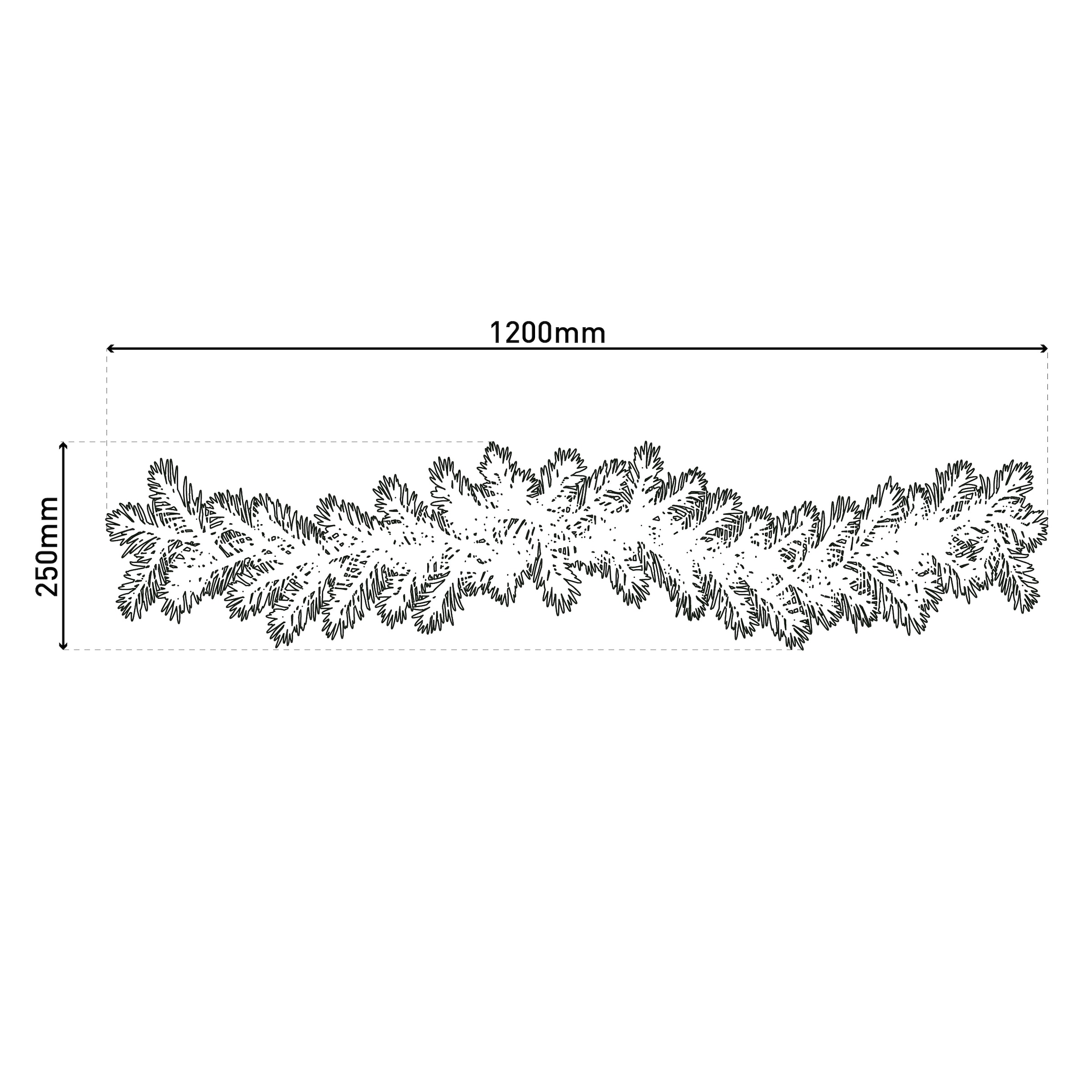 näve LED-Girlande »Noel«