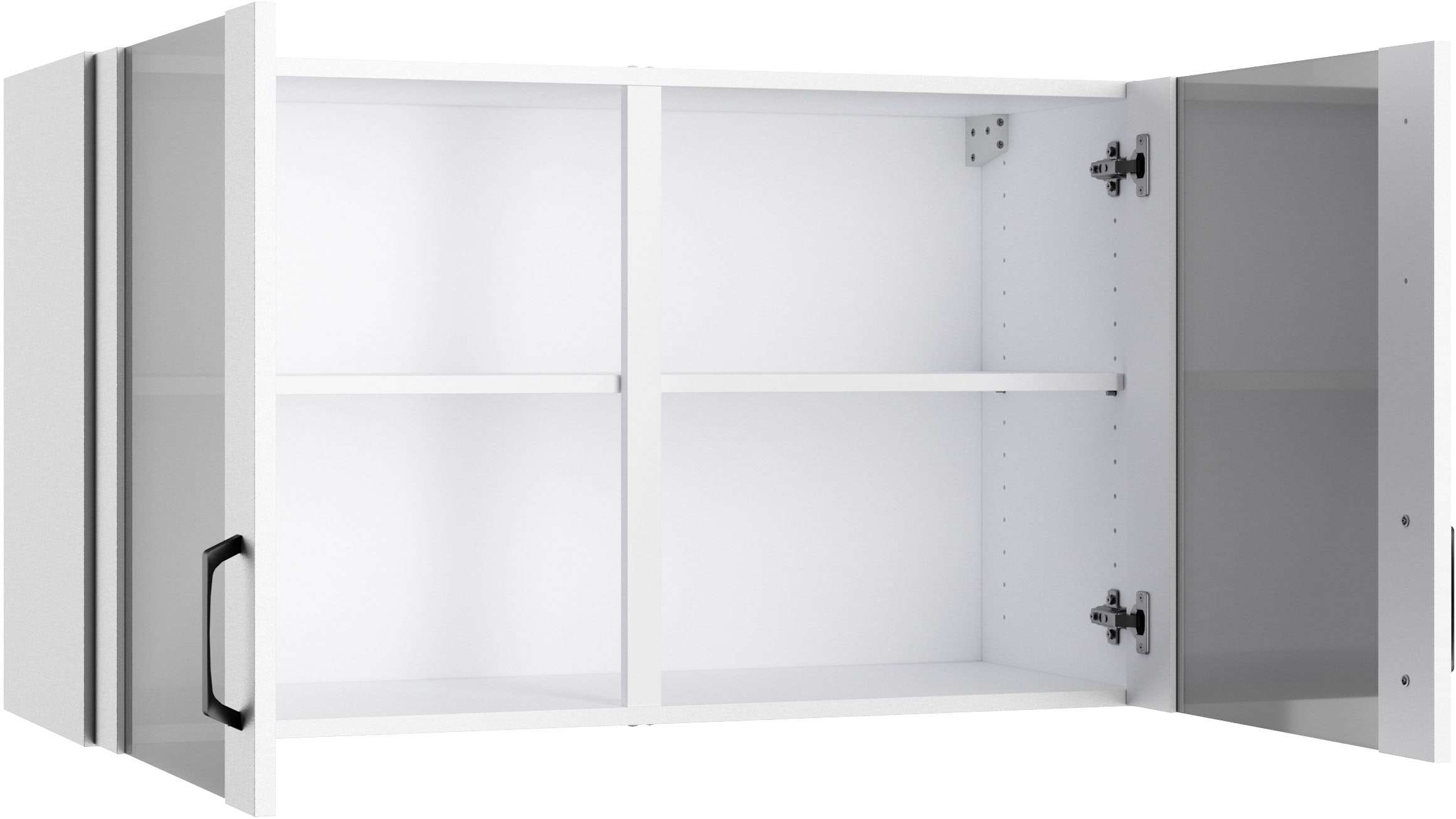 OPTIFIT Hängeschrank »OPTImulti« Breite 100 cm, mit 2 Stollenglastüren, 1 Einlegeboden