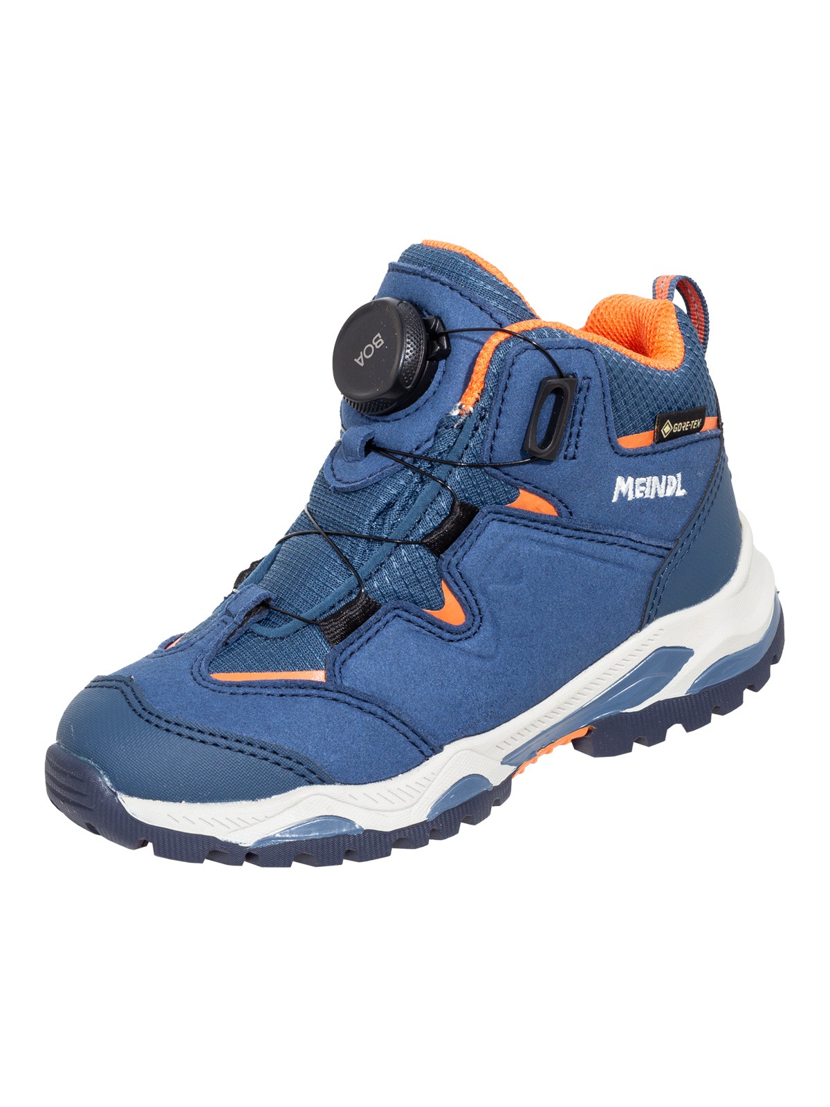 MEINDL Kinder Wanderschuh "Freizeitschuhe 2138-49 Meindl Java Junior GTX", Gr. 33, blau, Schuhe