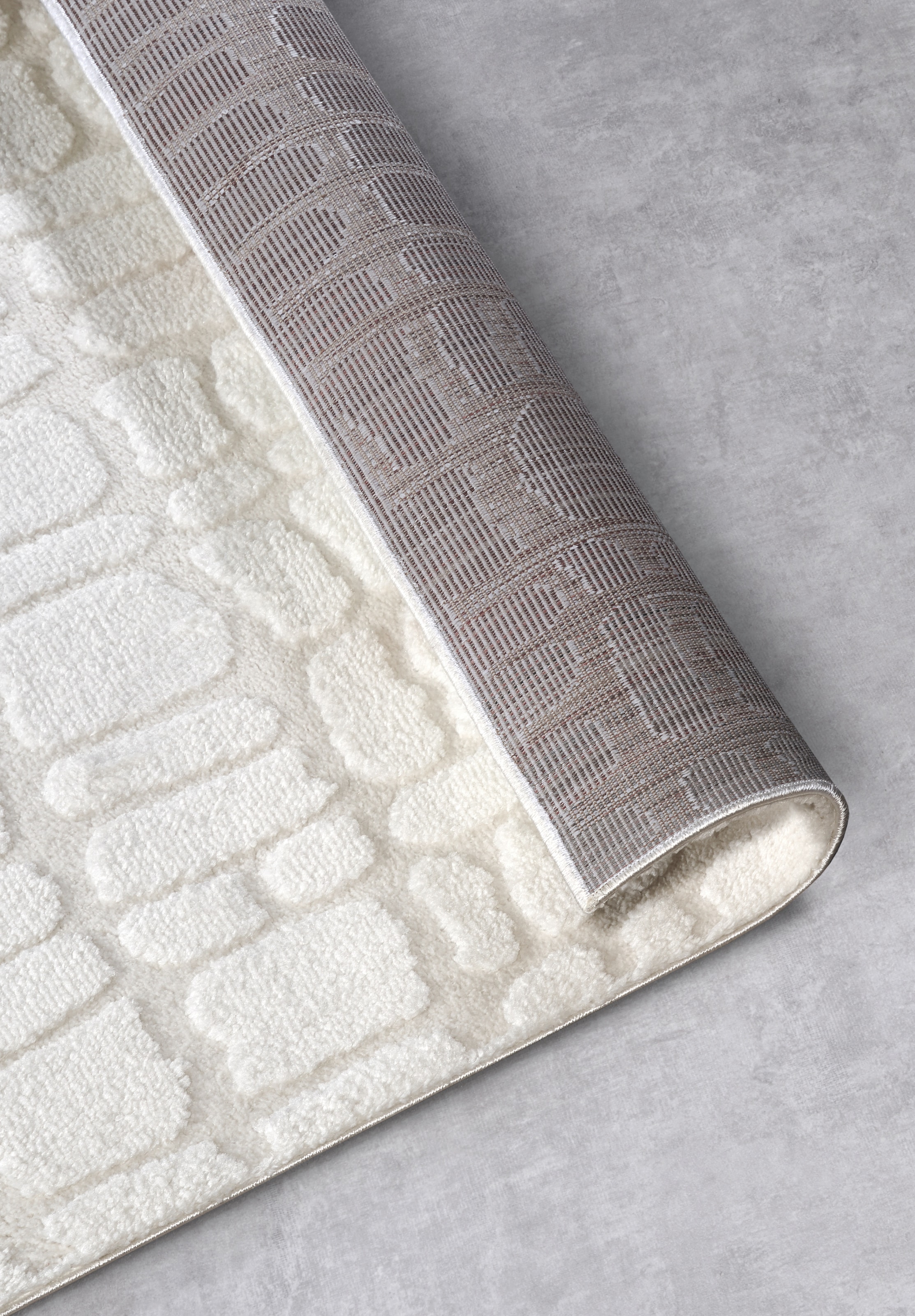 ELLE DECORATION Designteppich »Artistique«, rechteckig, 18 mm Höhe, Hochflor, Shaggy, Läufer, weich, Langflor, modern, Hoch Tief Effekt