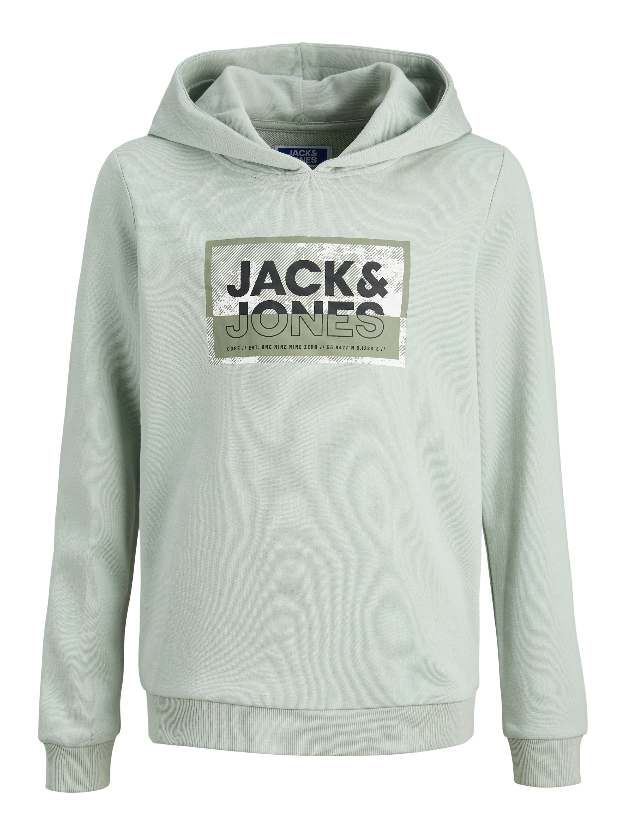 Jack & Jones Junior Hoodie »JCOLOGAN SS24 PRINT SWEAT HOOD SN JNR«