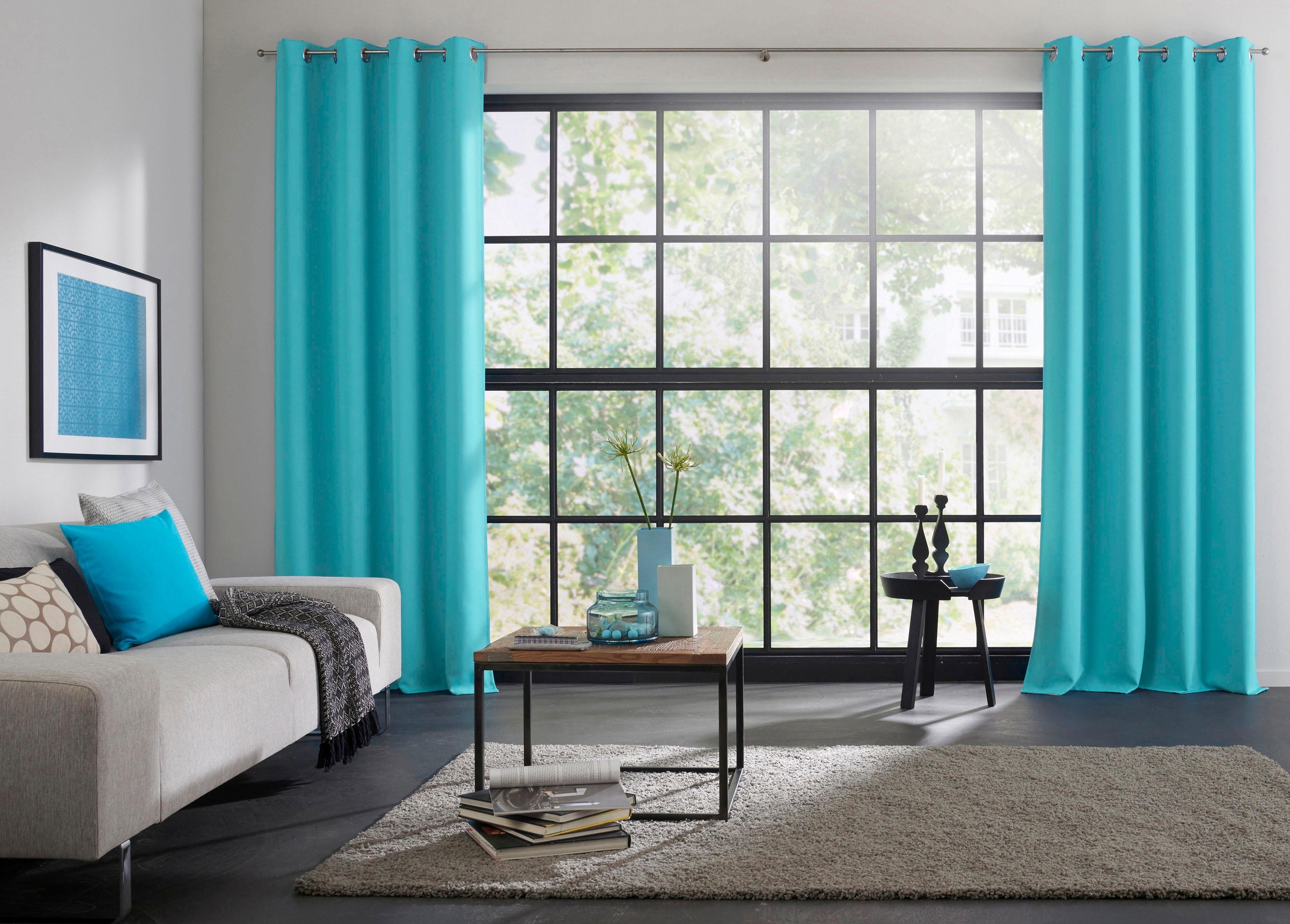 Wirth Vorhang "Dim out" Ösen 1 Stk. tlg. günstig online kaufen