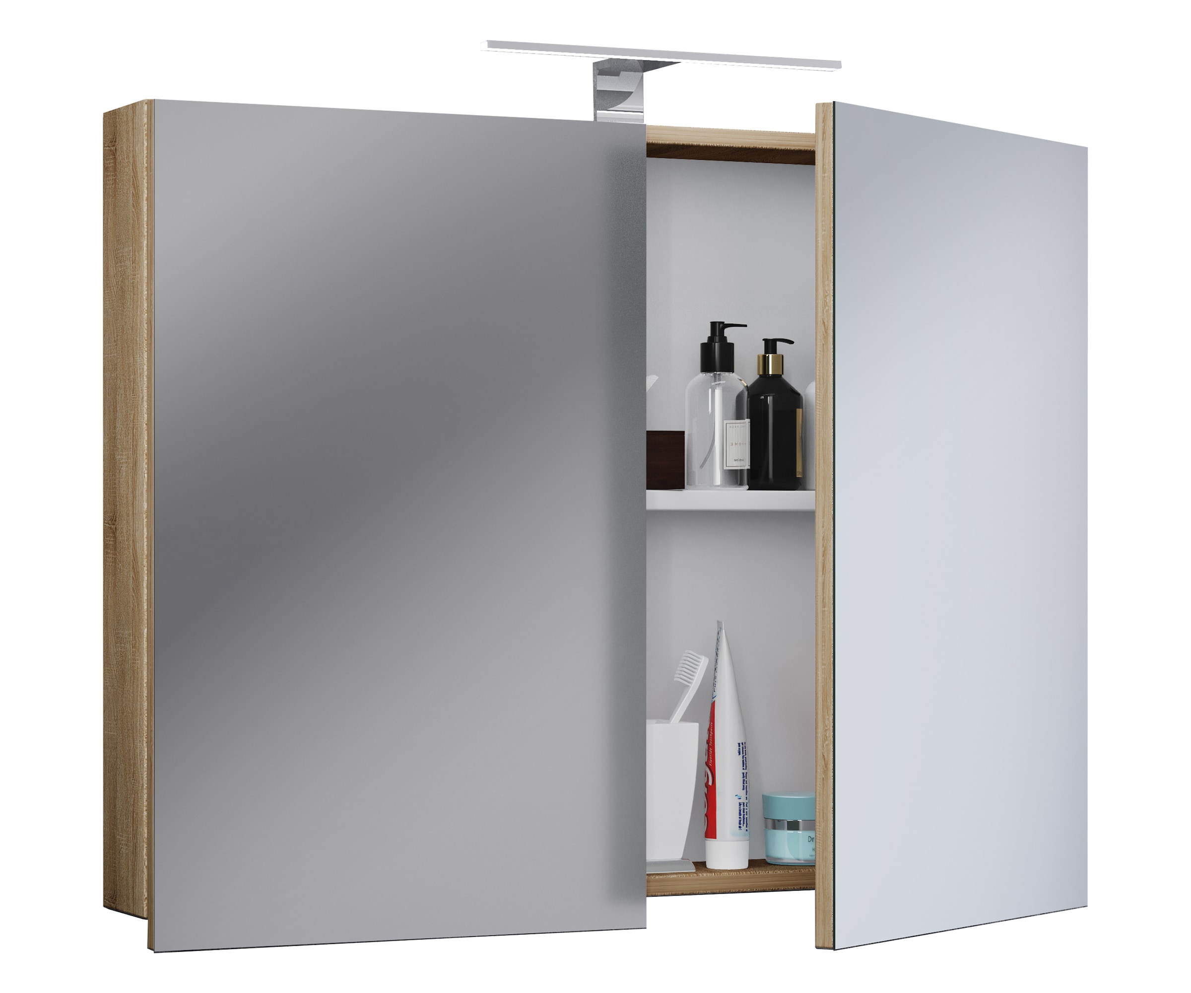 VCM Badspiegel »Spiegelschrank Spiegel Badezimmer Badinos 60x80 cm«