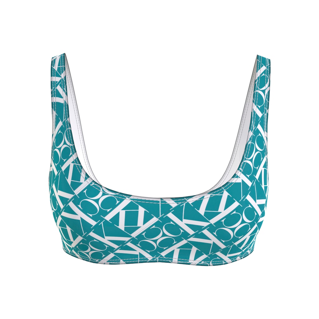 Calvin Klein Swimwear Bandeau-Bikini-Top »BRALETTE-RP-PRINT«