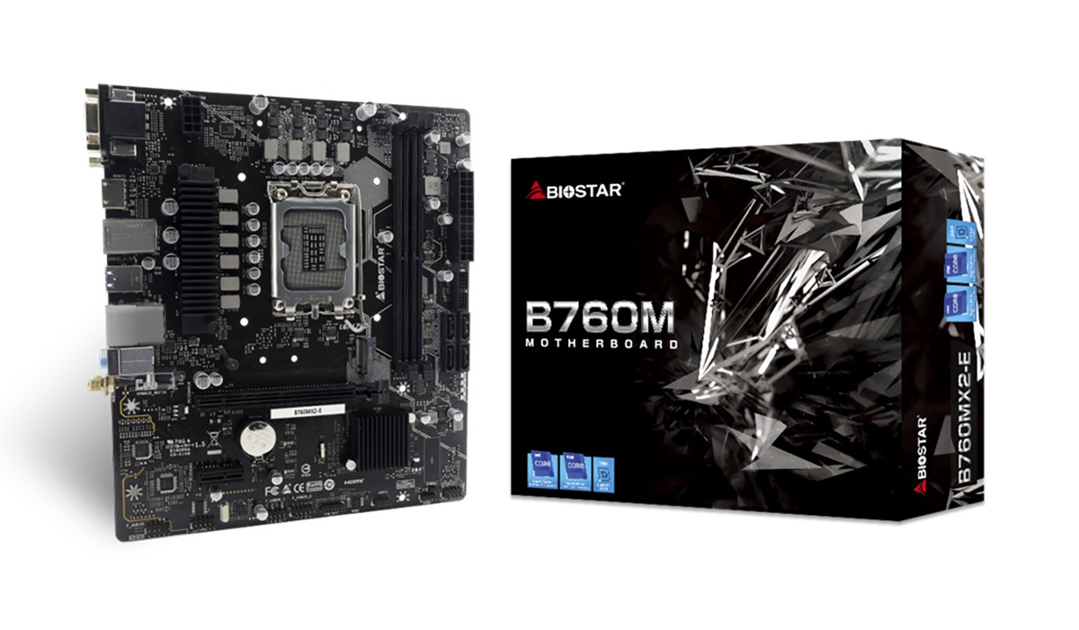 Biostar Mainboard »B760MX2-E«